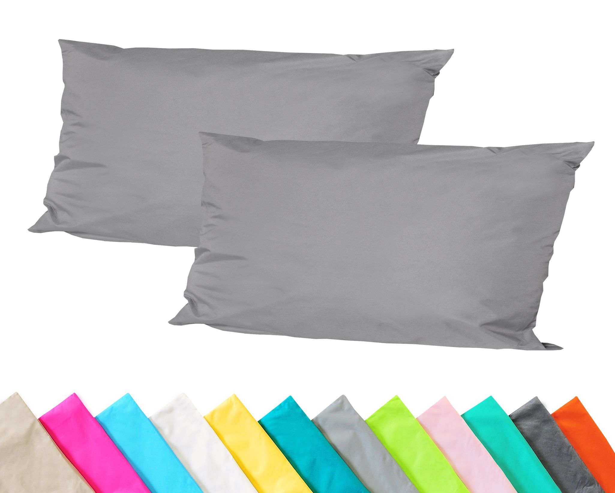 JACK Kissenbezüge JACK 2er Set 30x50cm Outdoor Hülle Wasserfest, (2 Stück), robust und strapazierfähig, Wasserabweisend, für Innen & Außen