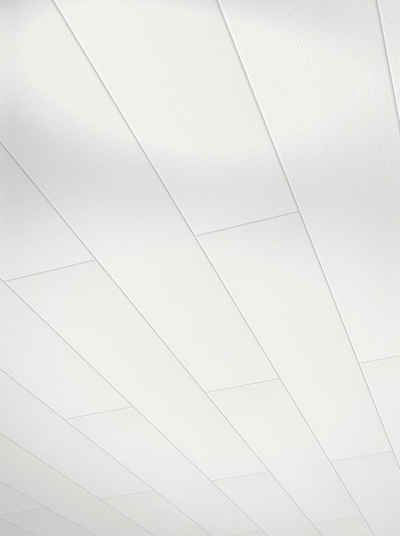PARADOR Dekorpaneele »Novara White Lines Dekor«, BxL: 20x125 cm, 0,25 qm, (Set) zur Decken- und Wandmontage geeignet