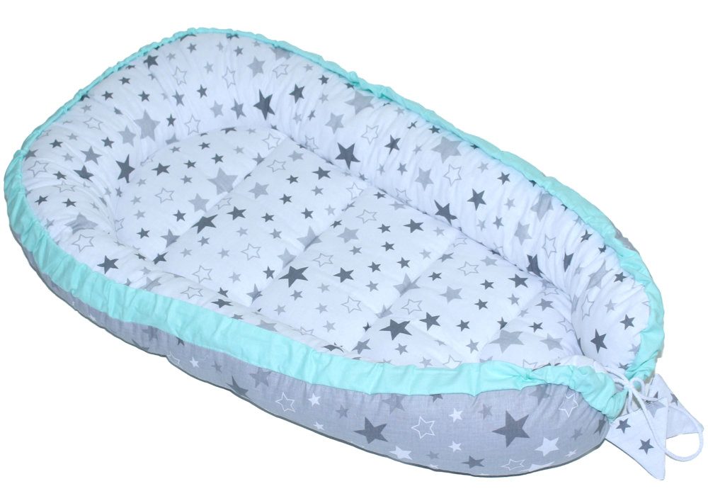 Bettnestchen Baby Nestchen Kokon Kuschelnest Baumwolle