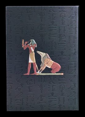 Figuren Shop GmbH Notizbuch Notizbuch Ägypten - Book of the Dead - Tagebuch Buch Mythologie Deko