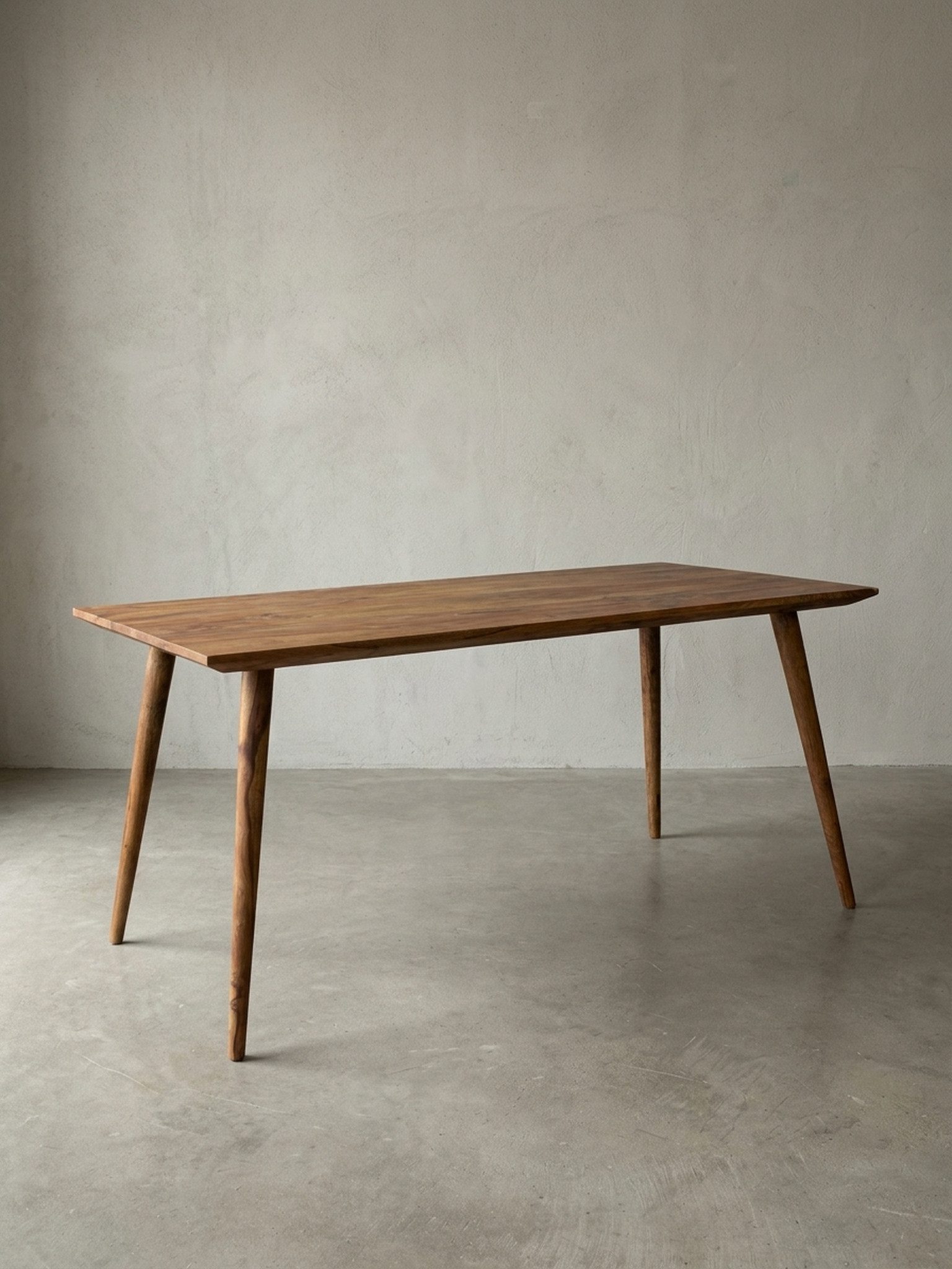 KADIMA DESIGN Esstisch Esszimmertisch REPA 160x80x76 cm rustikal Massiv-Holz Küchentisch, Design Landhaus Esstisch, Tisch für Esszimmer groß, 6 - 8 Personen