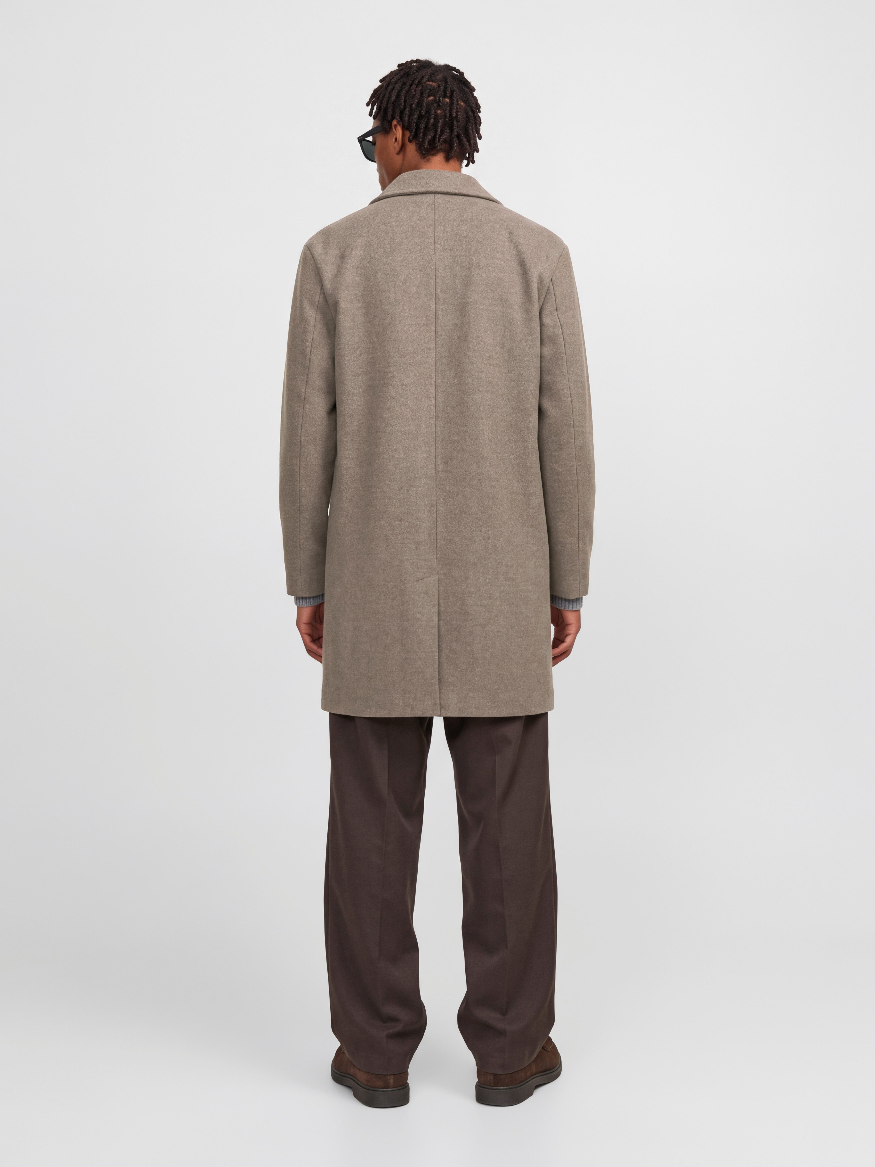 Jack & Jones Kurzmantel JJEJAMES COAT SN Kunstfaser, mit Reverskragen – Bild 5 von 5
