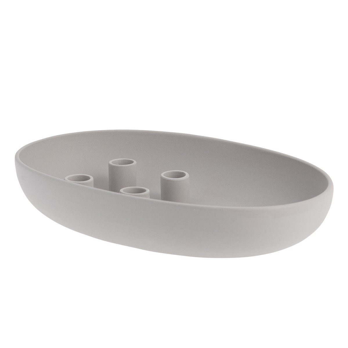 Storefactory Scandinavia Подсвечник Торшеры GULLHOLMEN grau Keramik, 33x22x6 cm