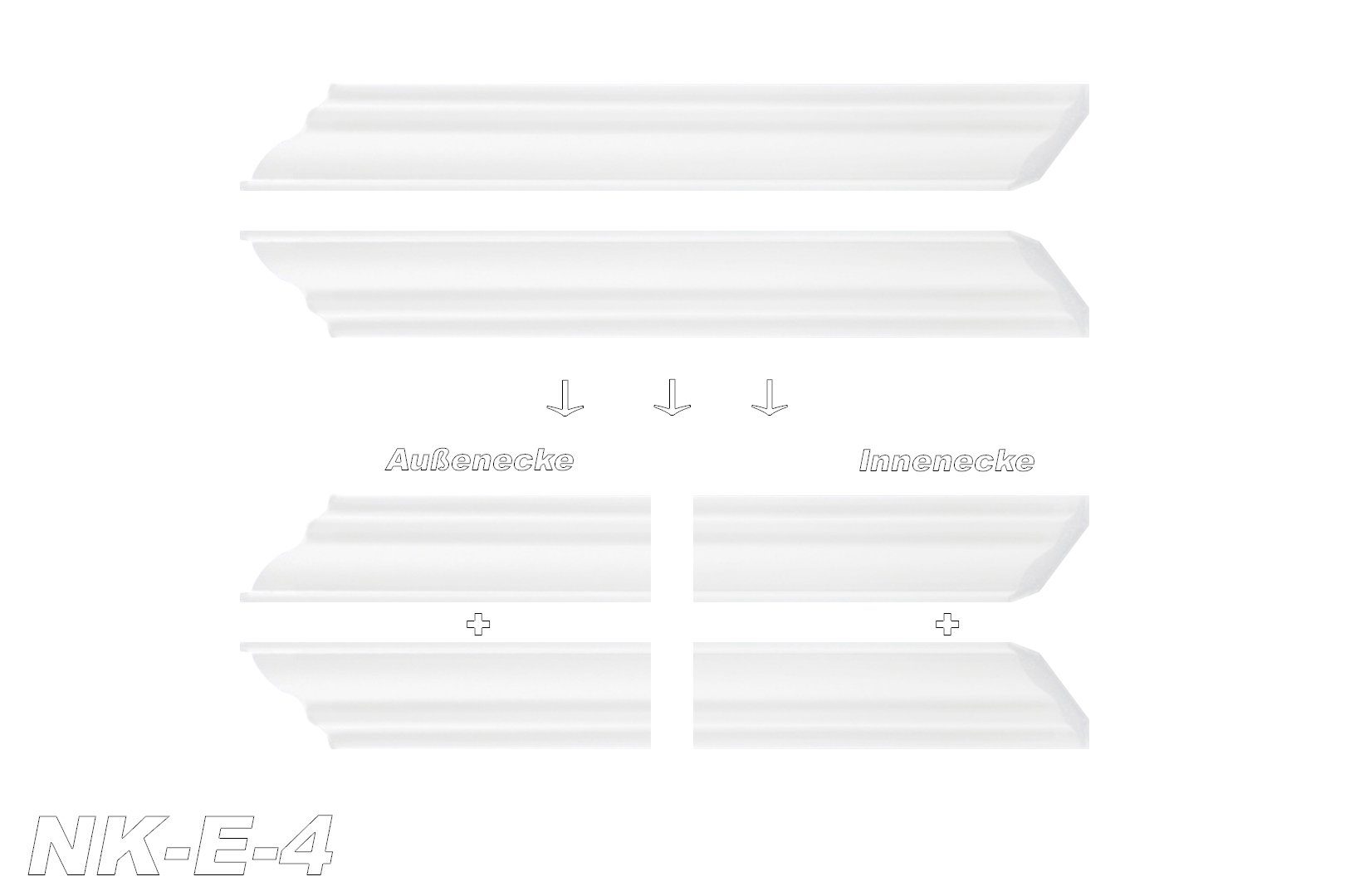 marbet design Stuckleiste E-4, Innen- & günstig online kaufen