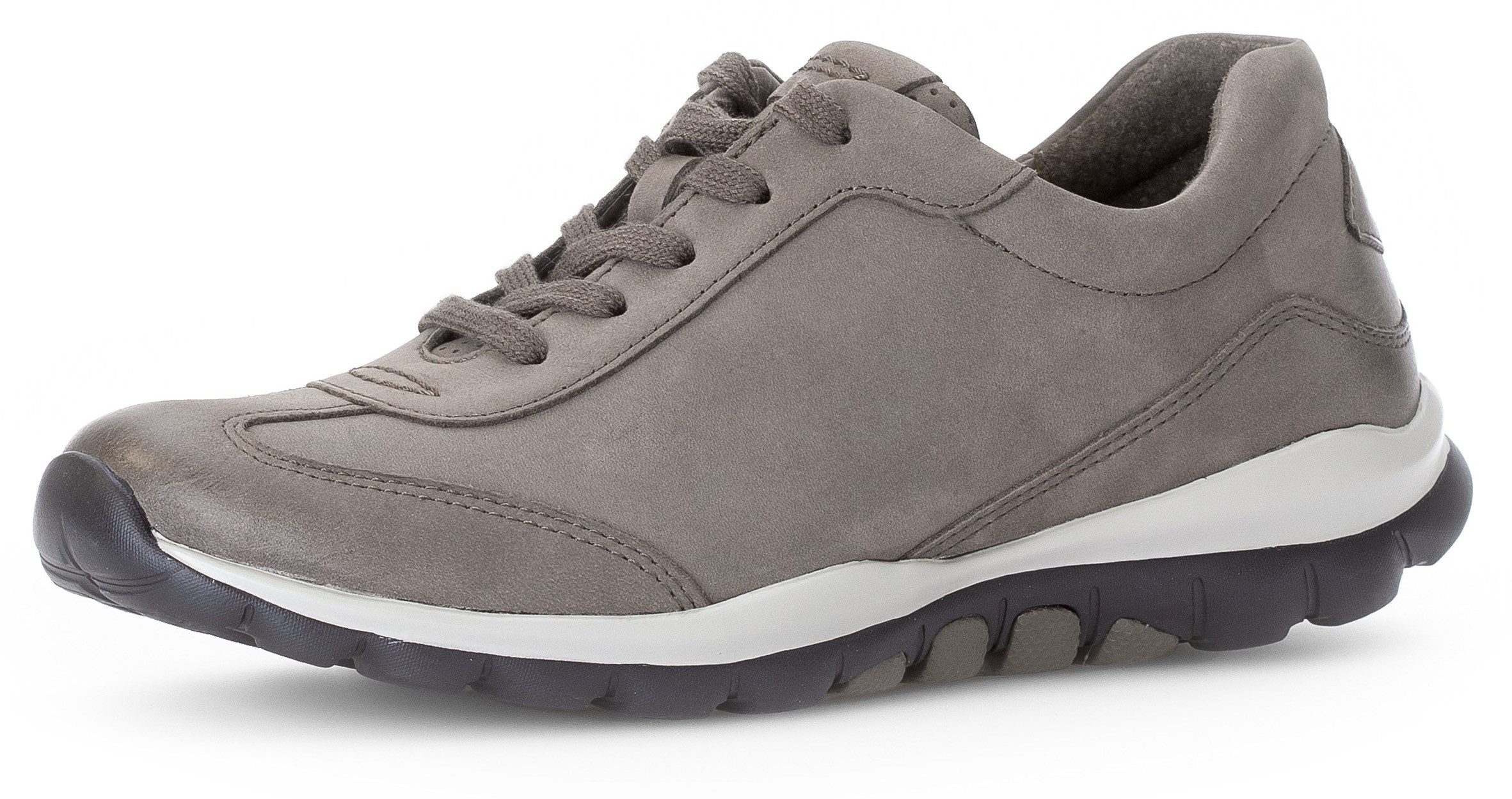 rollingsoft Keilsneaker mit Logoschriftzug an der Ferse, Freizeitschuh, Halbschuh, Schnürschuh