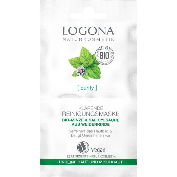 LOGONA Gesichts-Reinigungscreme PURIFY Serie 15 ml