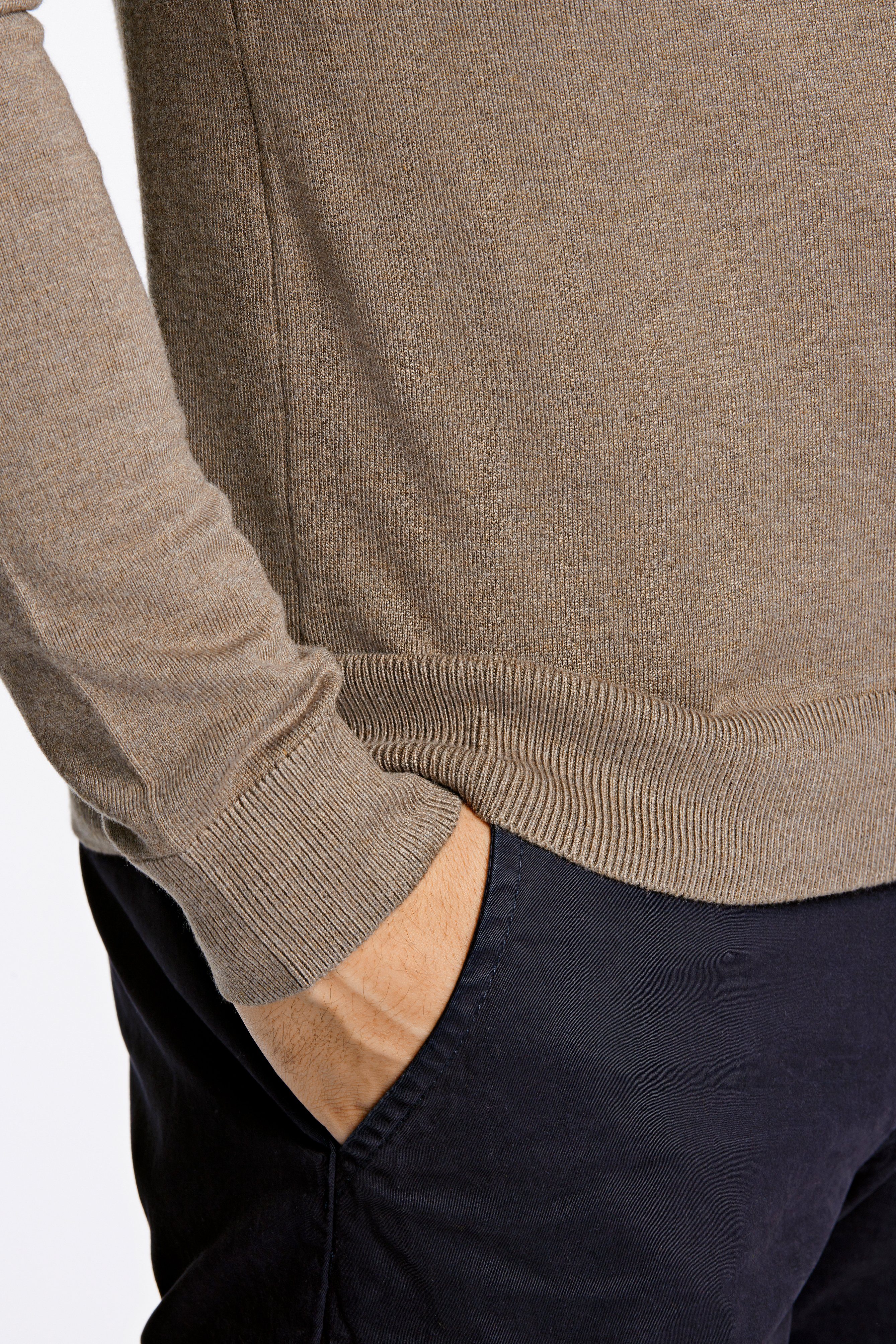 LINDBERGH Strickpullover mit Logo-Stickerei