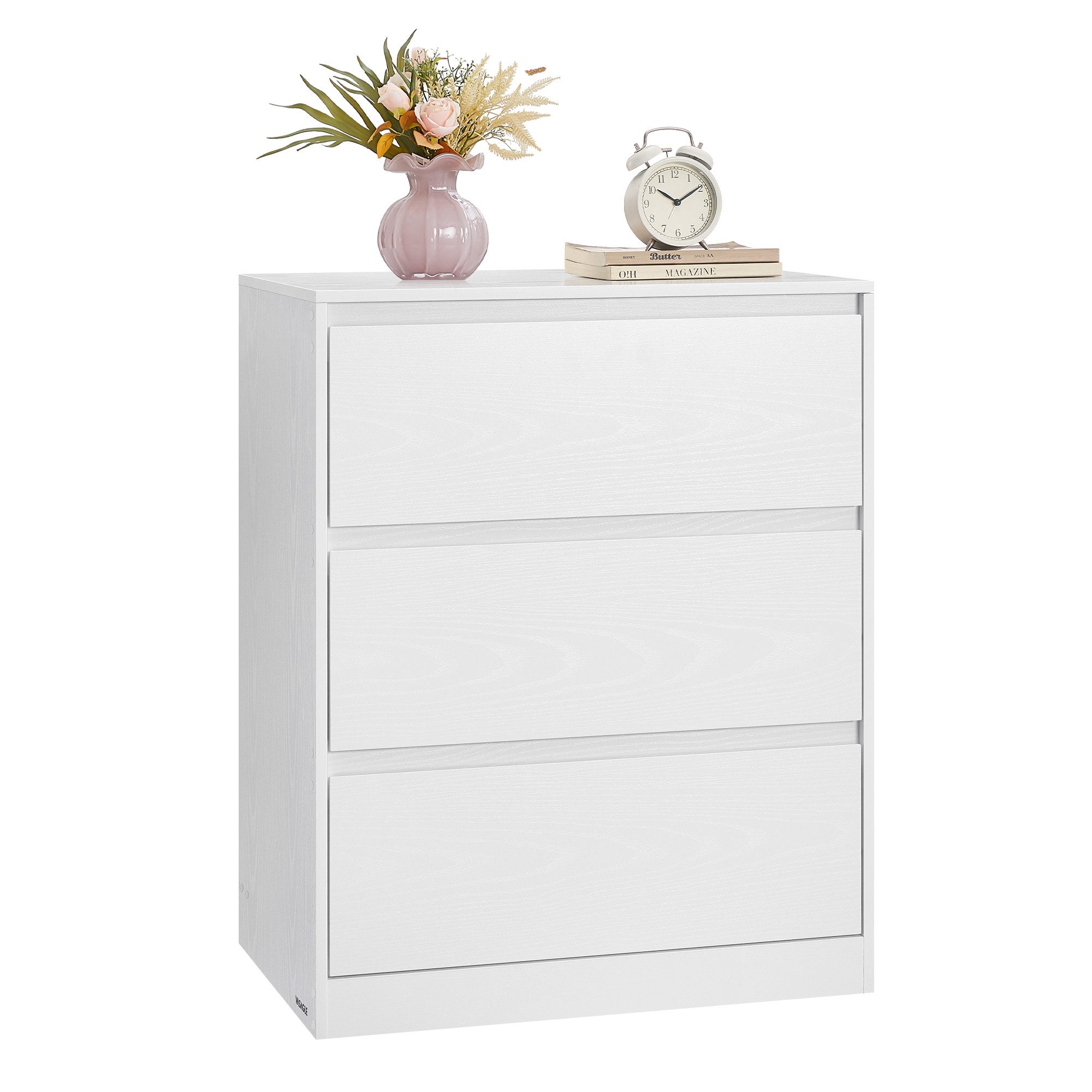 VASAGLE Kommode, mit 3 / 4 / 5 Schubladen, Komodenschrank, Schubladenschrank