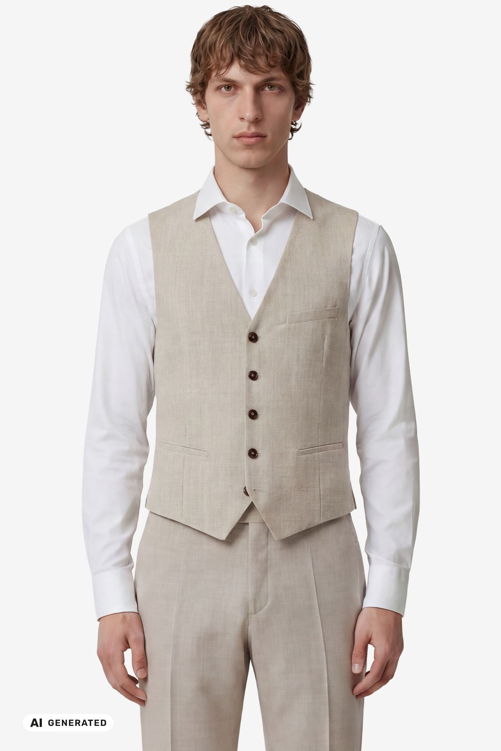 CG Club of Gents Anzugweste CG Plum-N