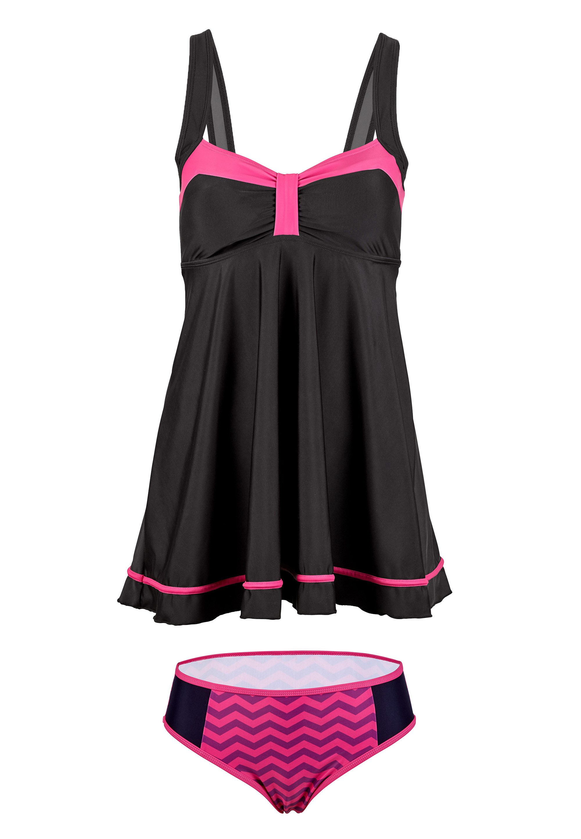 Beco Beermann Tankini Zigzag (2-St) mit angesagtem Zickzack-Muster