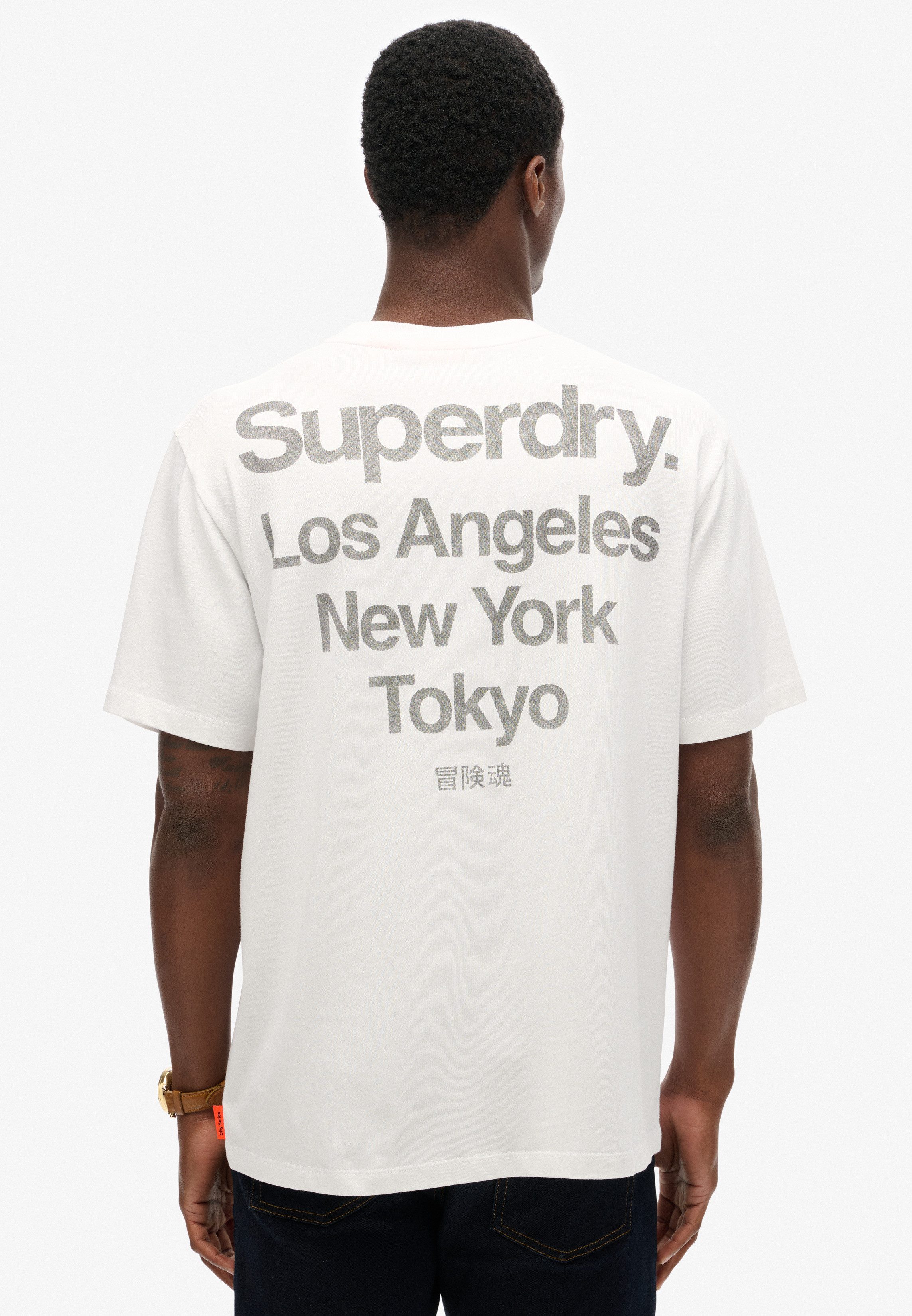 Superdry Rundhalsshirt CORE LOGO CITY T günstig online kaufen