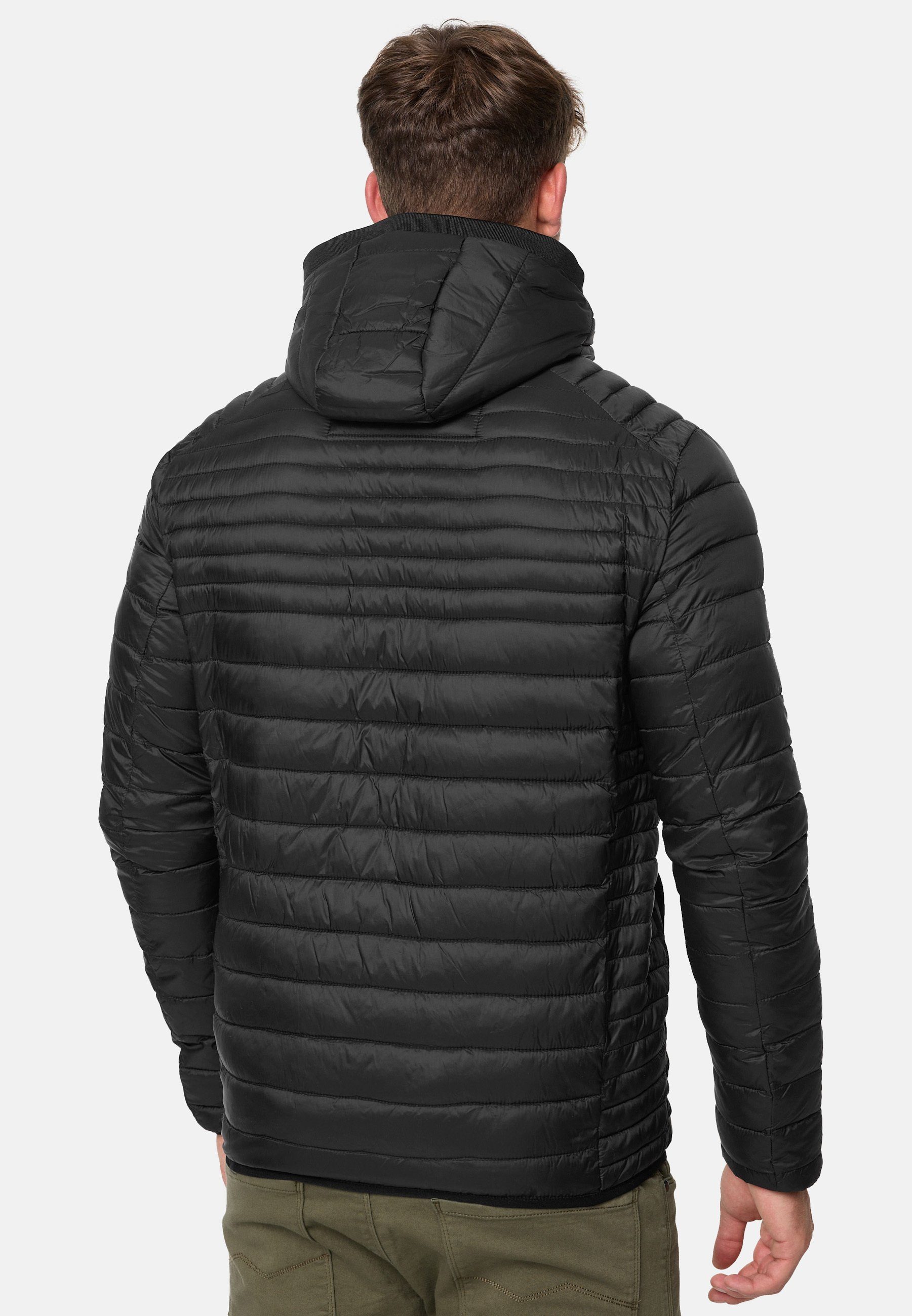 Indicode Steppjacke Herren Bowers Herrenjacke Daunen-Optik