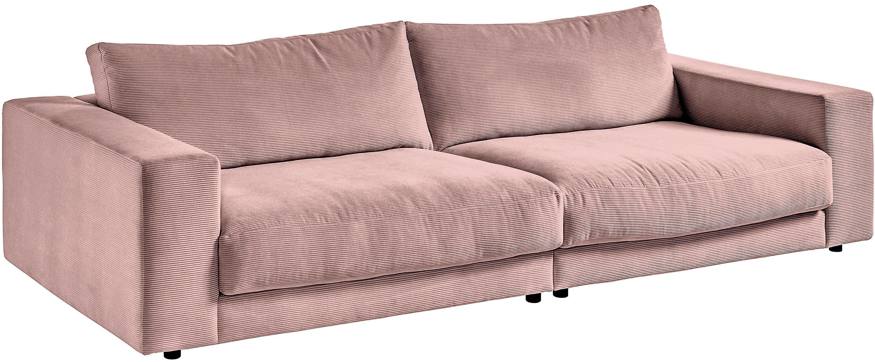 und Candy Breitcord Big-Sofa Loungemöbel, Zeitloses und stylisches Enisa, Fein- 3C in