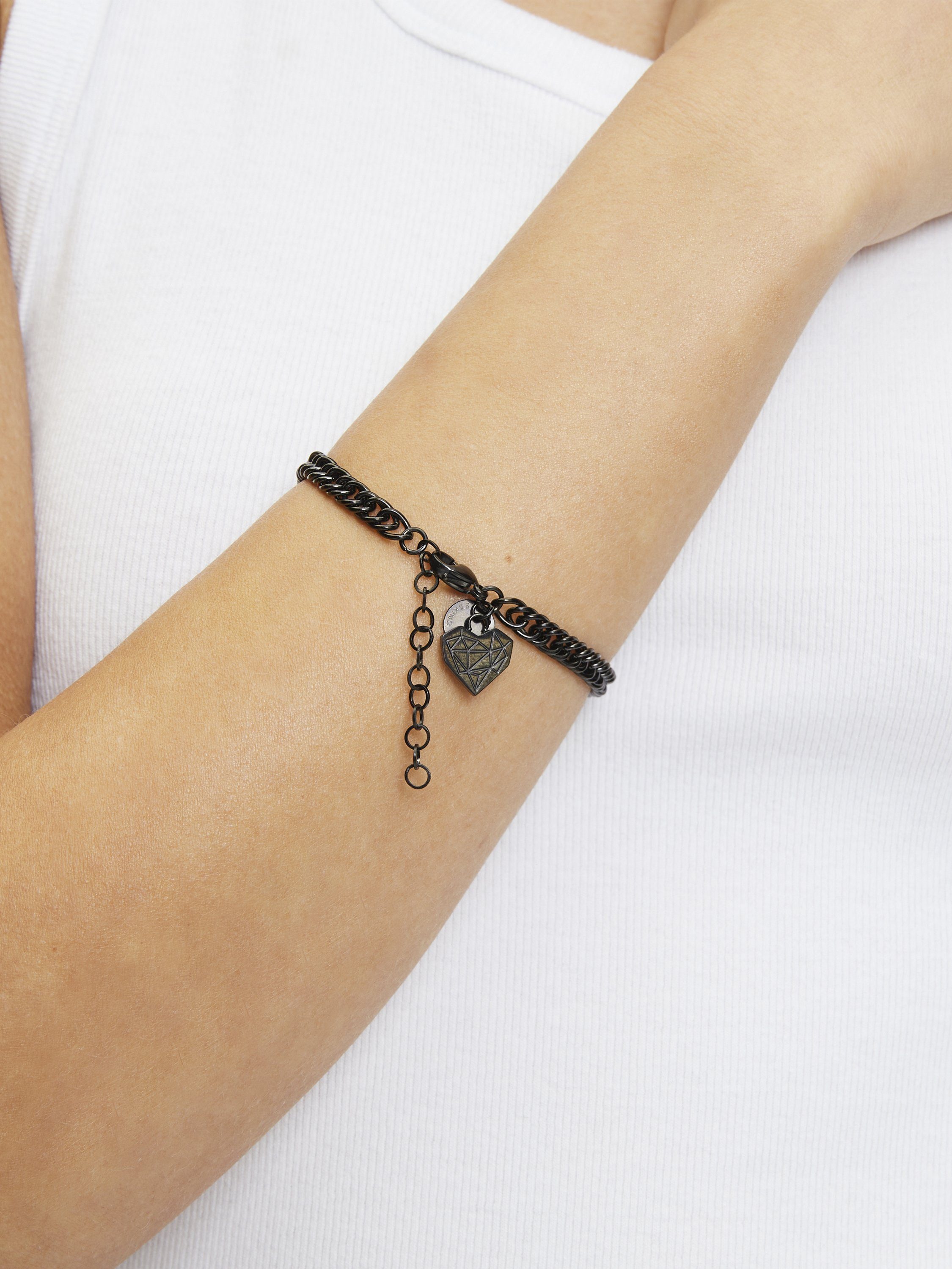Liebeskind Berlin Armband Broken Heart Chunky Edelstahl – Bild 3 von 3