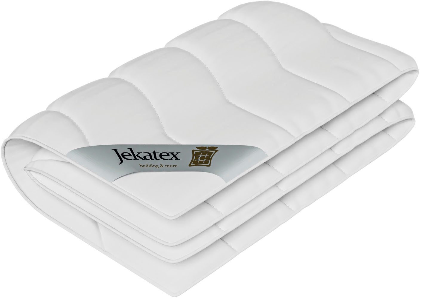 Jekatex Naturhaarbettdecke PAMELA, Bettdecke, 135x200 cm, Sommer, Winter, Füllung: 90% Kamelhaar, 10% Wolle, Bezug: 100% Baumwolle, Kamelhaar, Naturhaarbettdecke