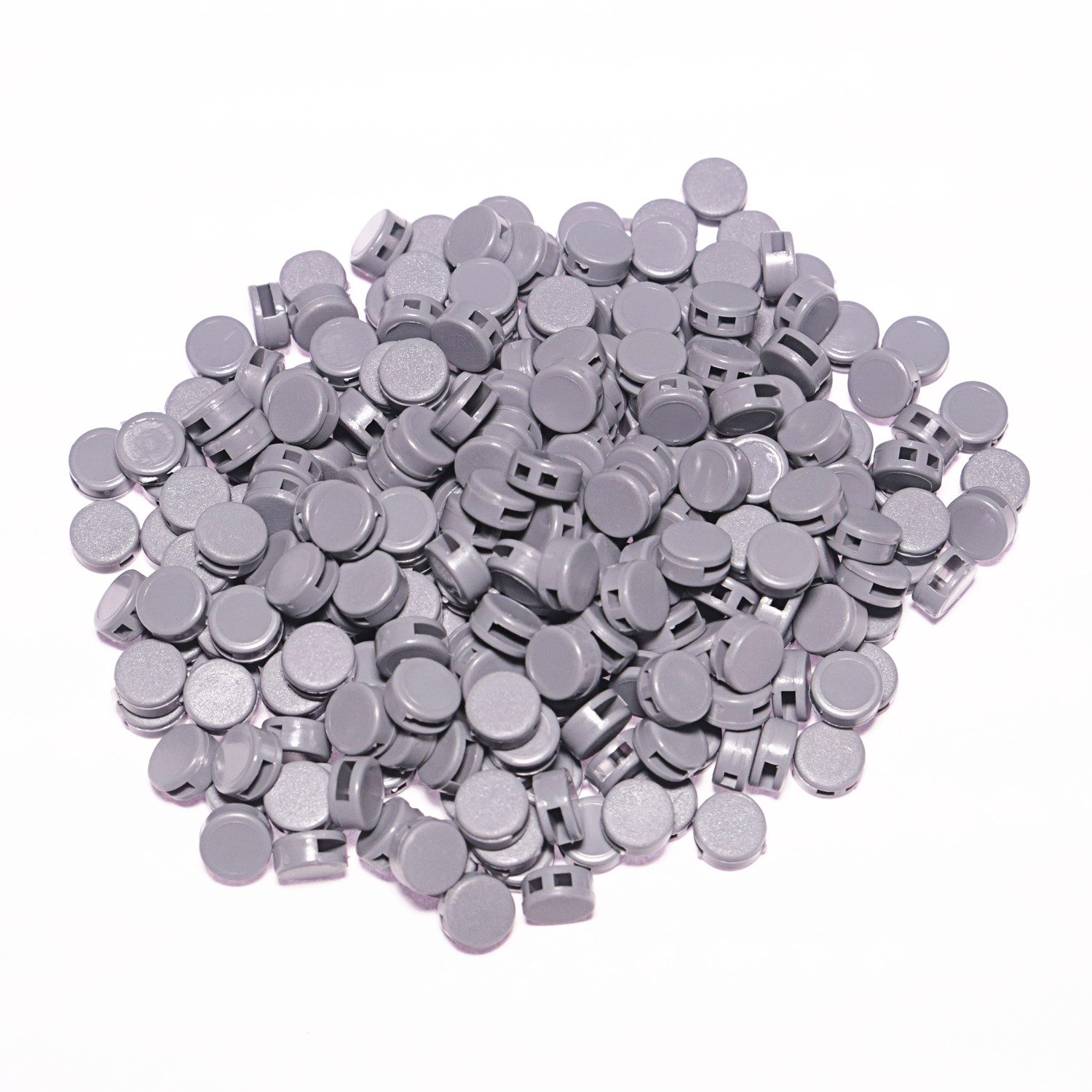 HMF 250 x Plombe Kunstoffplomben 8 cm für Spendendose Drahtseil (250-tlg), zum Schutz vor unbefugtem Zugriff