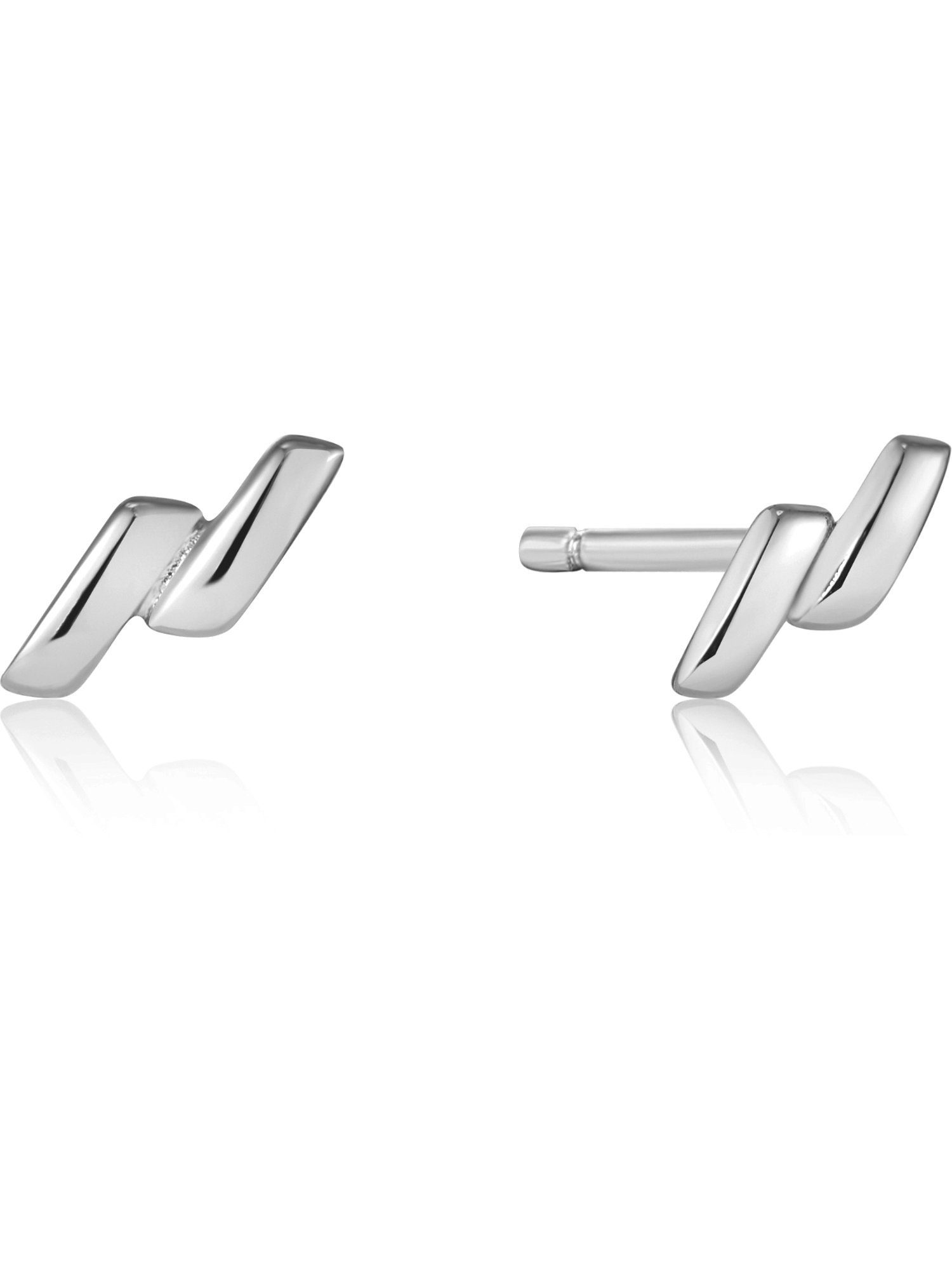 Ania Haie Paar Ohrstecker Ania Haie Damen-Ohrstecker 925er Silber, Smooth Operator