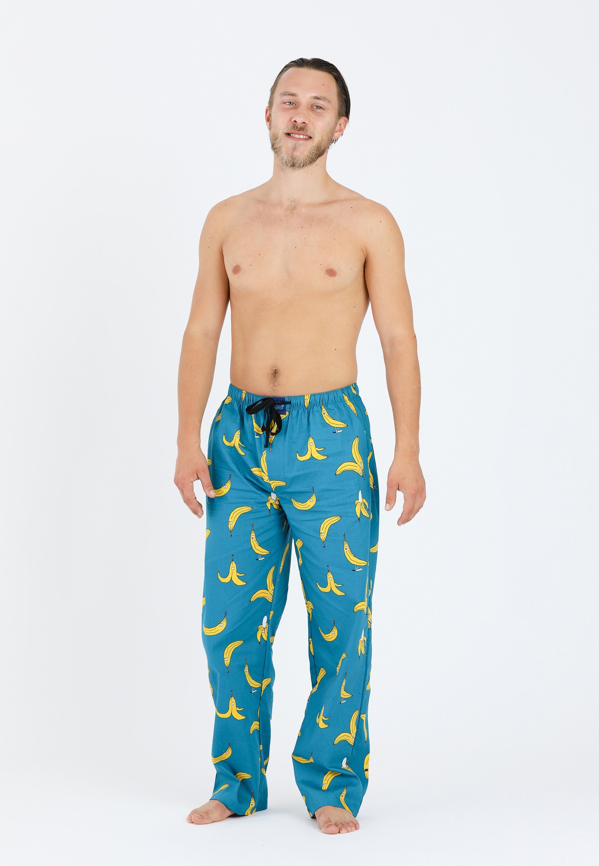 Pants Stoffhose Bananen Print Bananas mit Livin Lousy