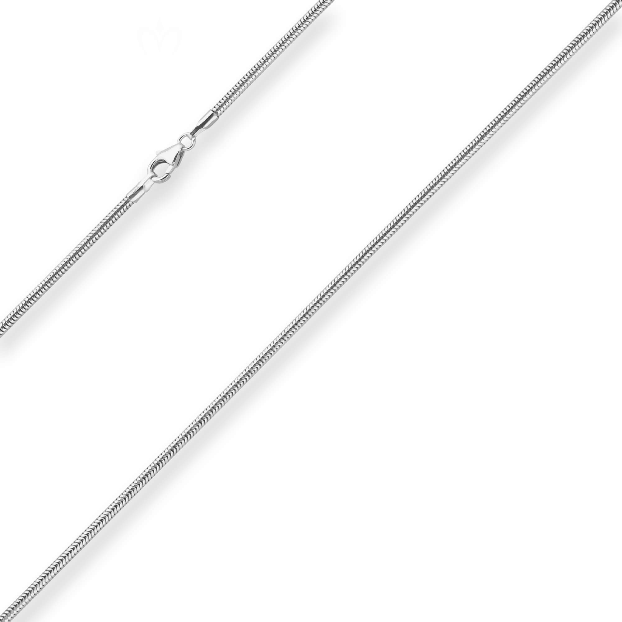Schmuck Krone Schlangenkette 1,9mm Schlangenkette aus 925 Silber 60cm, Silb günstig online kaufen