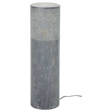 famlights Stehlampe, Stehleuchte Dante in Grau E27 900mm, keine Angabe, Leuchtmittel enthalten: Nein, warmweiss, Stehlampe, Standlampe