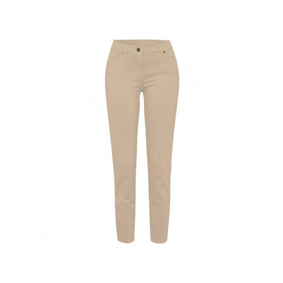 TONI 5-Pocket-Jeans beige (1-tlg)