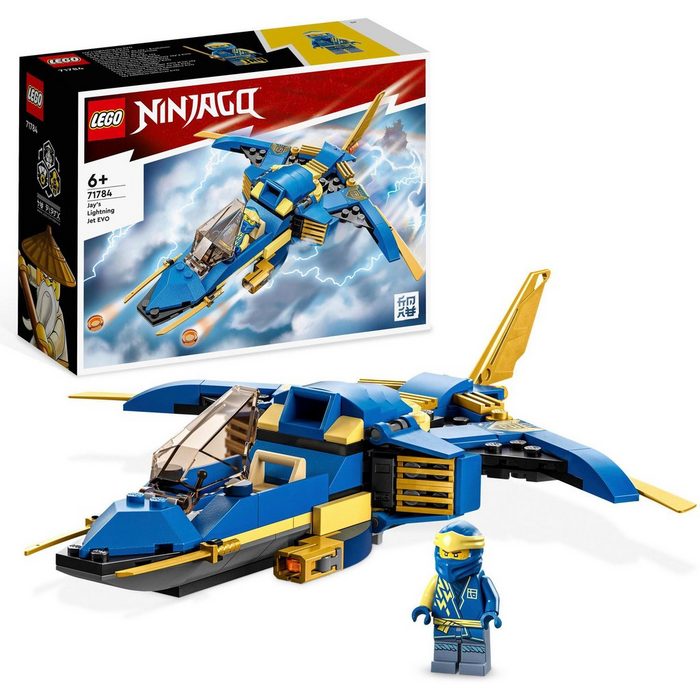 LEGO® Konstruktionsspielsteine Jays Donner-Jet EVO (71784) LEGO® NINJAGO (146 St) Made in Europe