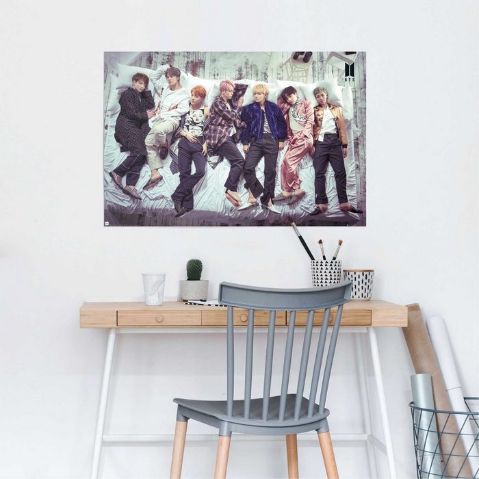 Reinders! Poster Poster BTS Bett - Band - Bangtan Boys Orchester & Bands (1 St)