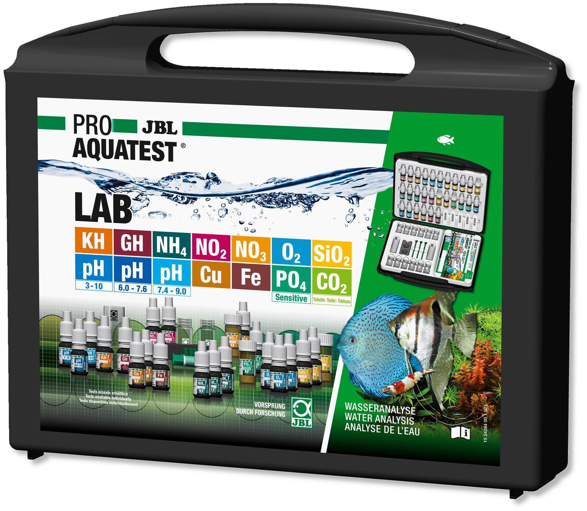 JBL GmbH & Co. KG Wasserteststreifen »JBL PROAQUATEST COMBISET Lab