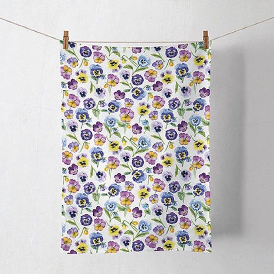 Ambiente Luxury Paper Products Geschirrtuch Ambiente Tuch Kollektion ca. 50x70cm - 100% Baumwolle, Sommer, Frühling, Herbst, Winter Motiv
