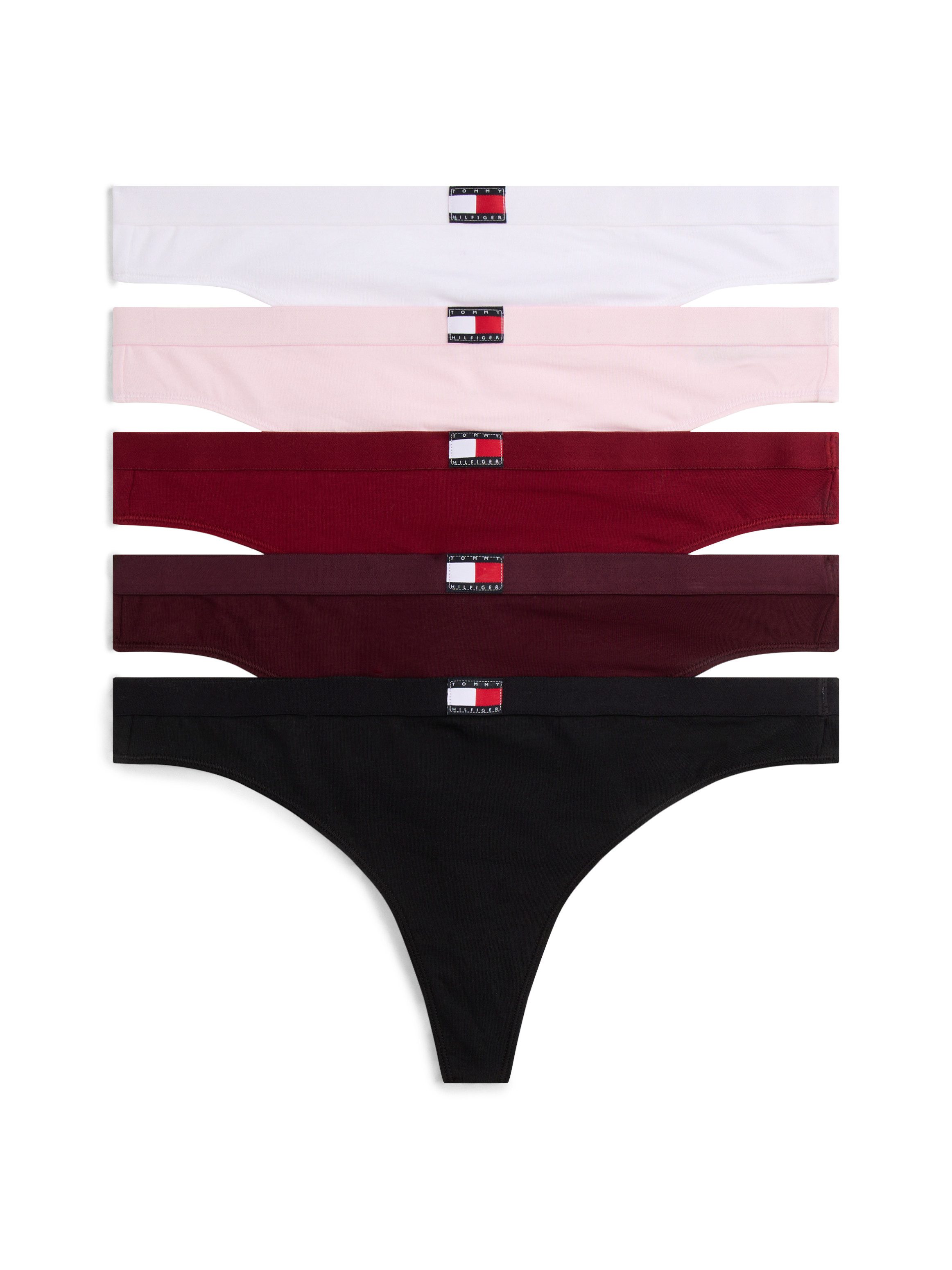 Tommy Hilfiger Underwear Tanga 5 PACK FLAG THONG (Packung, 5-St., 5er) mit günstig online kaufen
