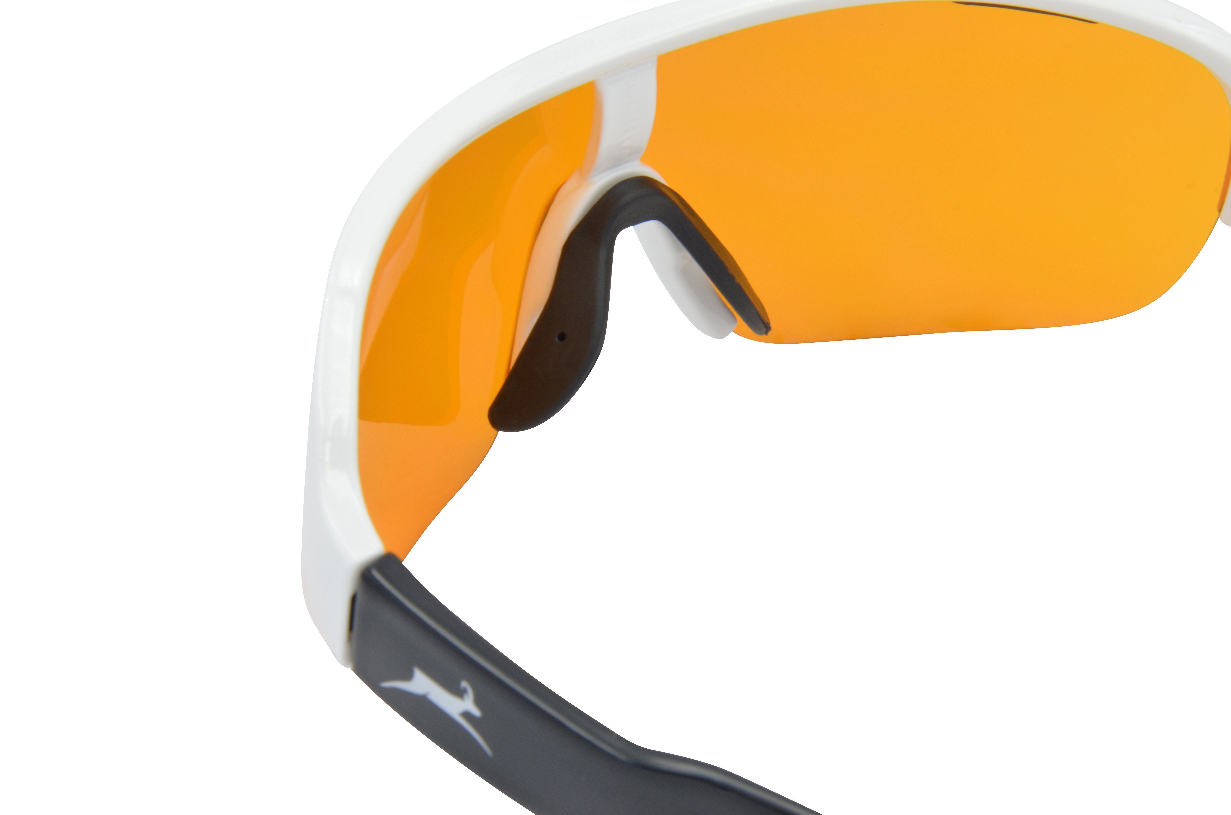 Skibrille Sonnenbrille Herren Fahrradbrille schwarz, TR90 Sportbrille Unisex, blau, WS8434 weiß, Gamswild Damen