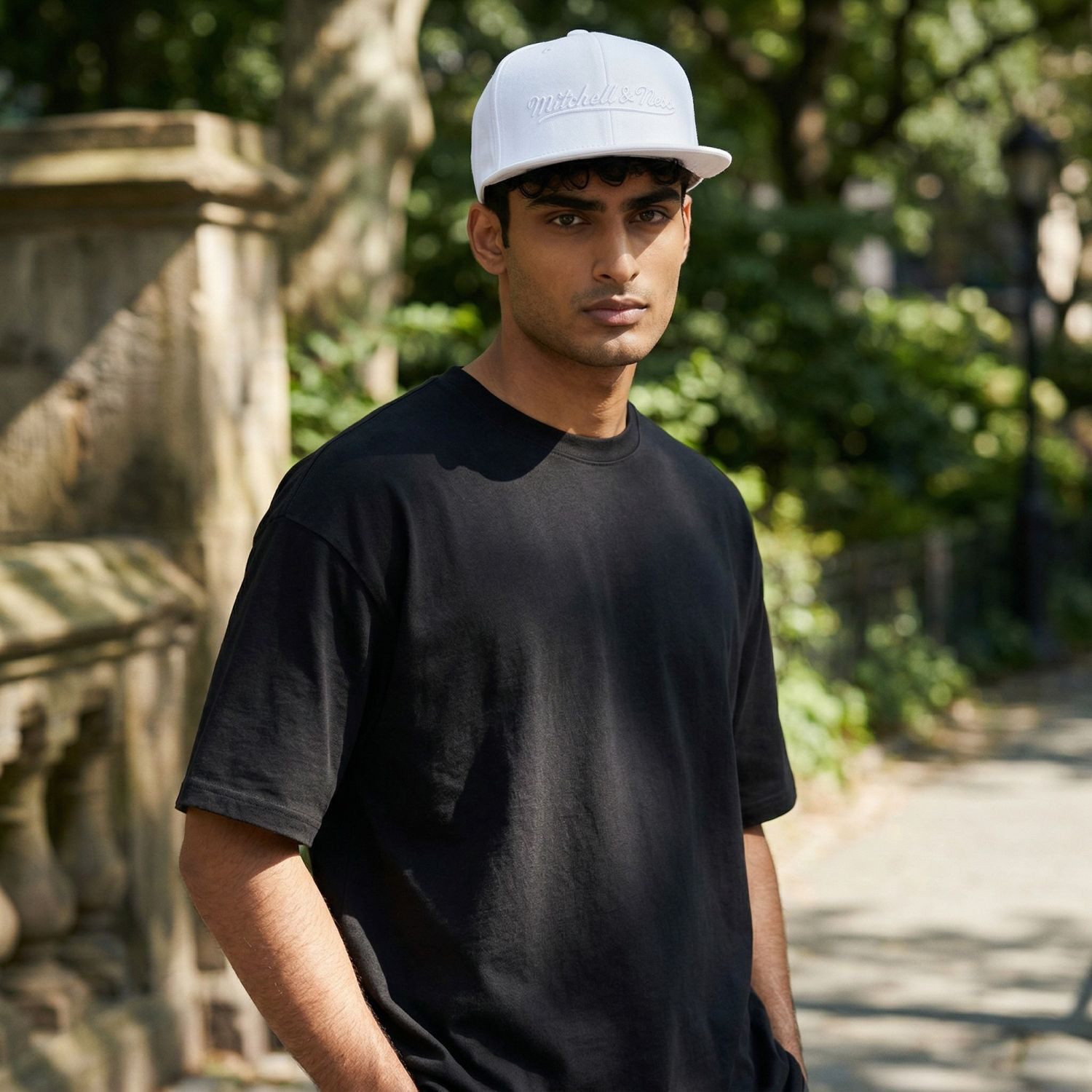 Mitchell & Ness Fitted Cap Liberty BLANK