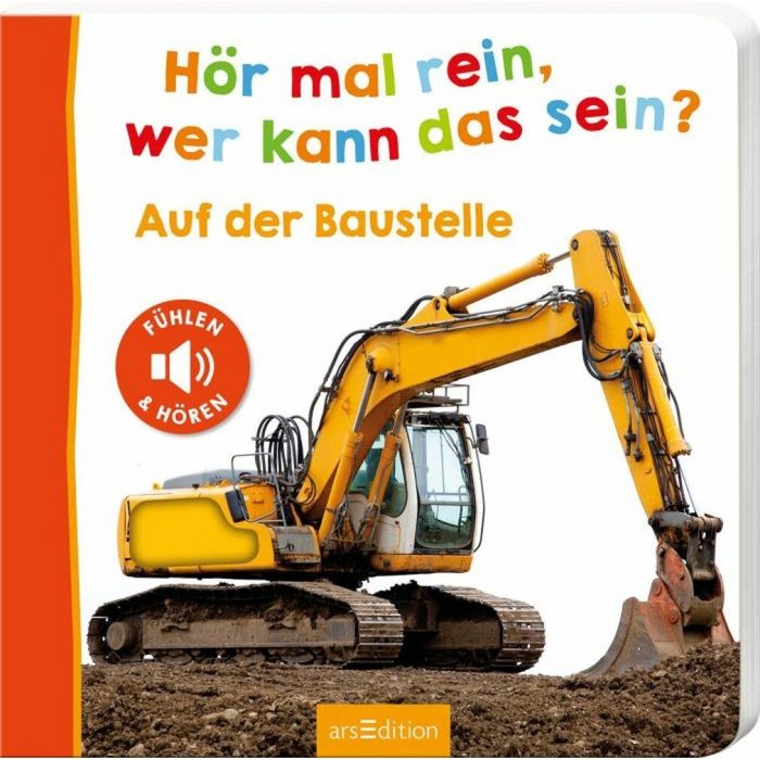 Ars Edition Malbecher Hör mal rein - Auf der Baustelle