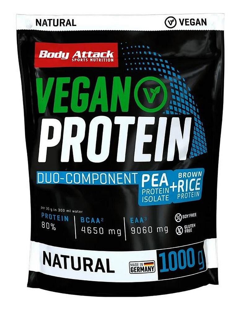 Body Attack Body Attack Vegan Protein – 1000g Pulver