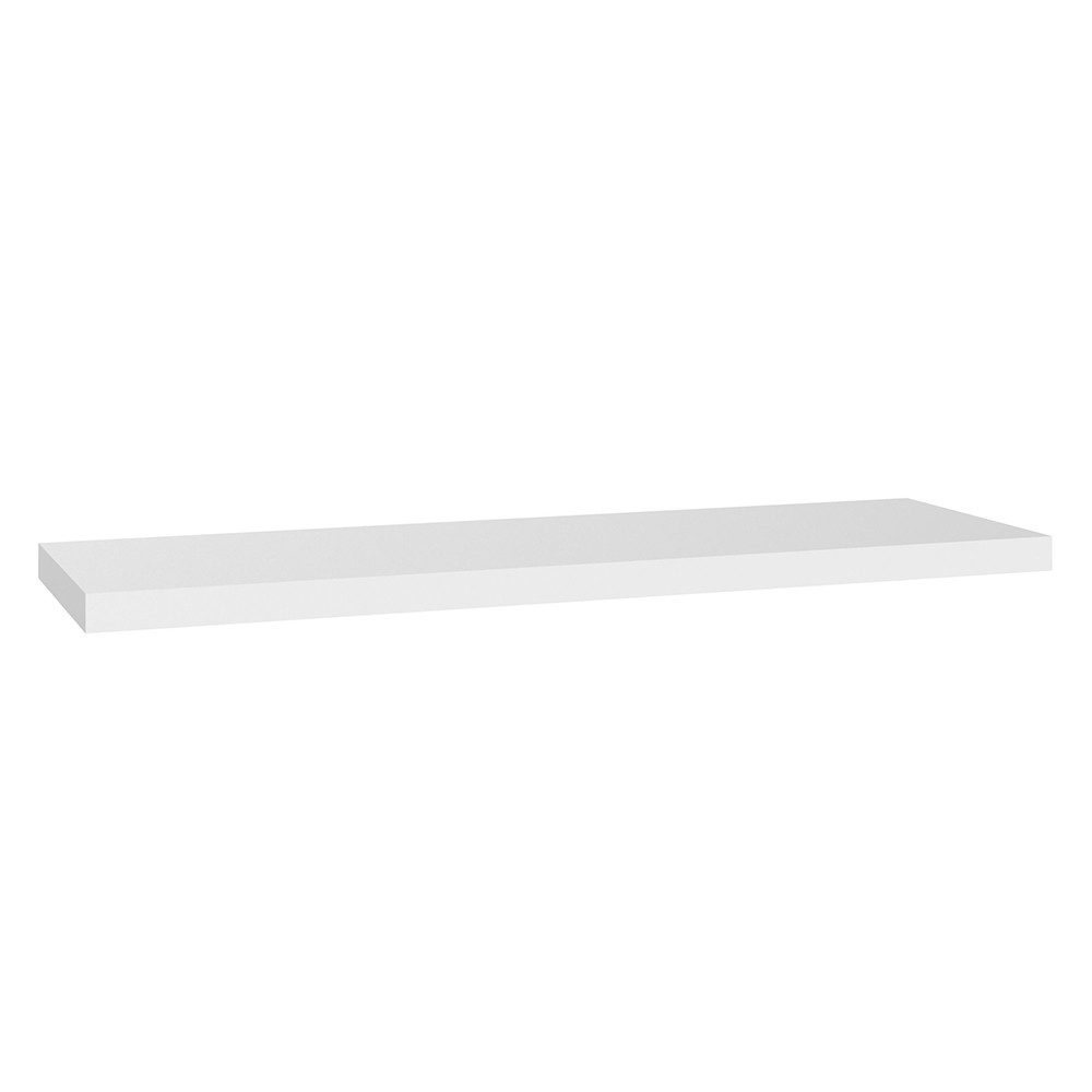 Lomadox Wandregal NOLI-43, weiß Wandboard 78x3x25 cm