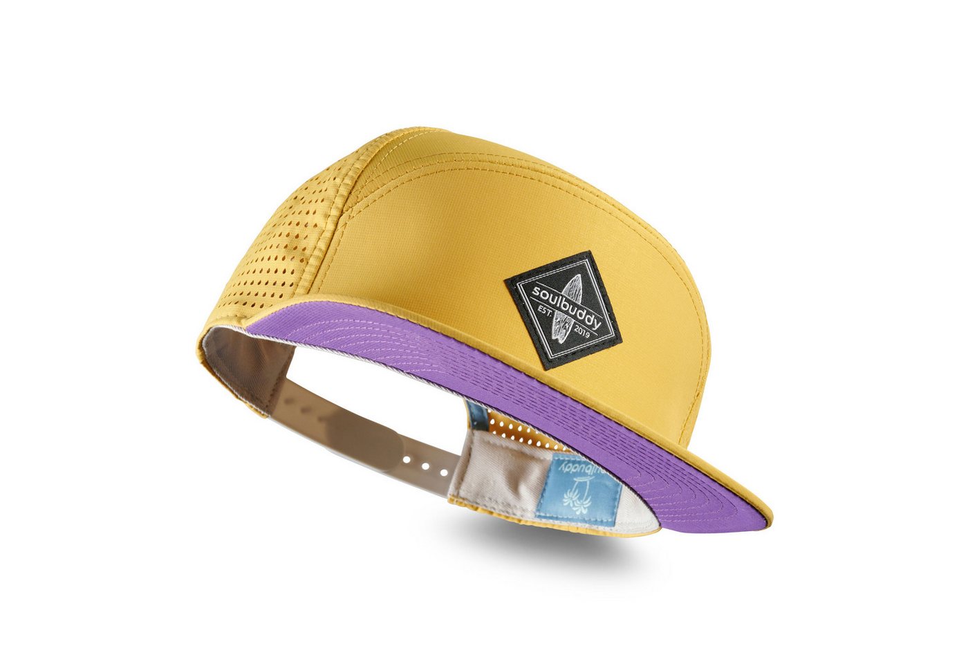 Soulbuddy Baseball Cap Basecap Herren Damen, Running Cap, Sport Cap, atmungsaktive Unisex Cap (One Size, Unisex, Größenverstellbar)