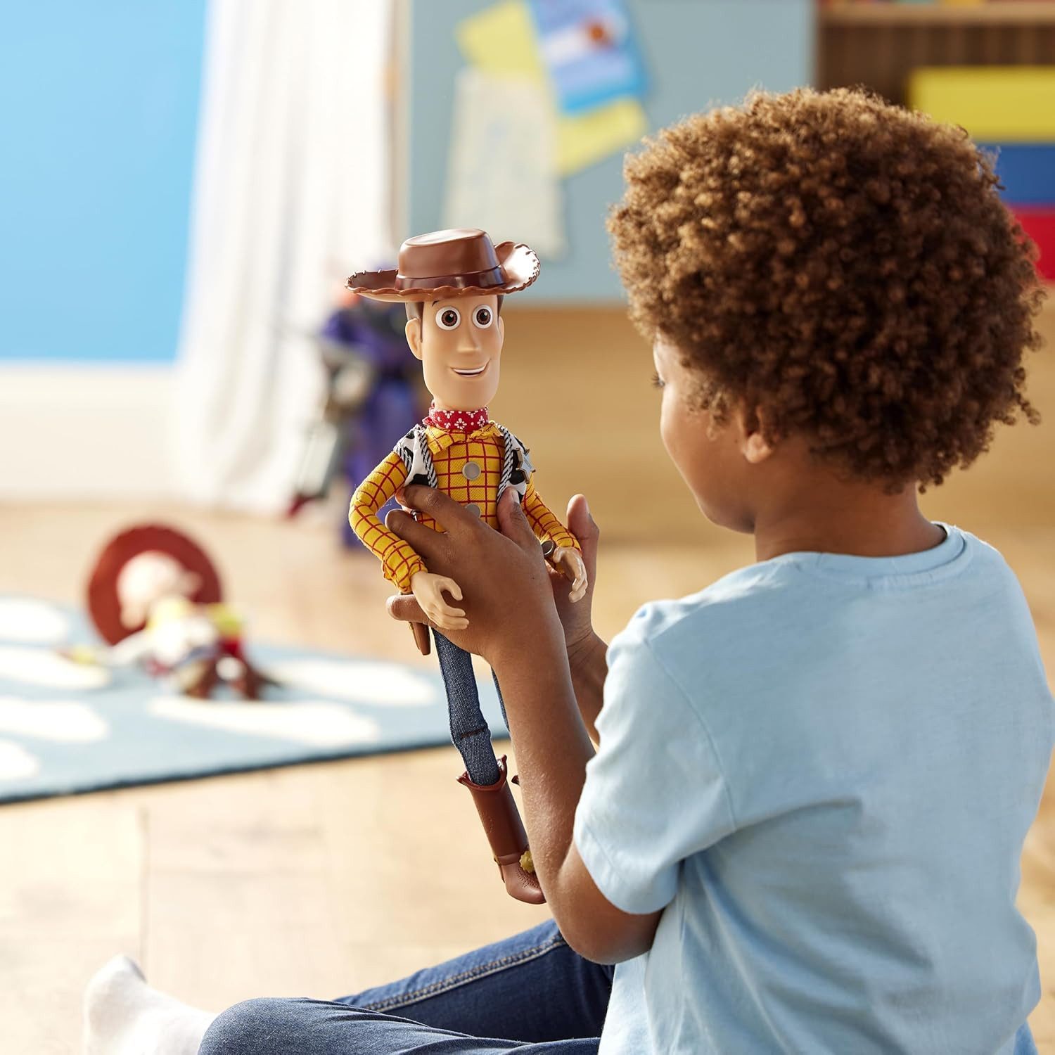 Disney Actionfigur Grosse Toy Story - Woody - Interaktive sprechende Actionfigur Disney