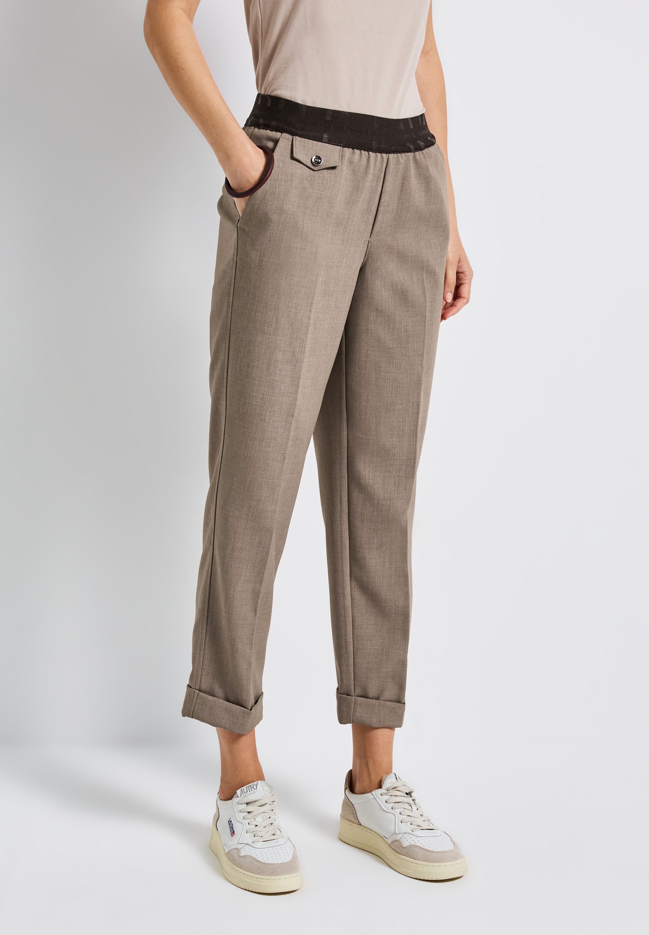 STREET ONE Chinohose Middle Waist