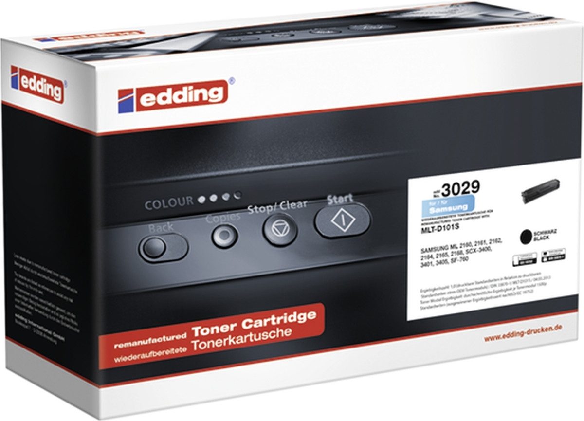 edding Tonerpatrone Toner kompatibel mit Samsung MLT-D101S black
