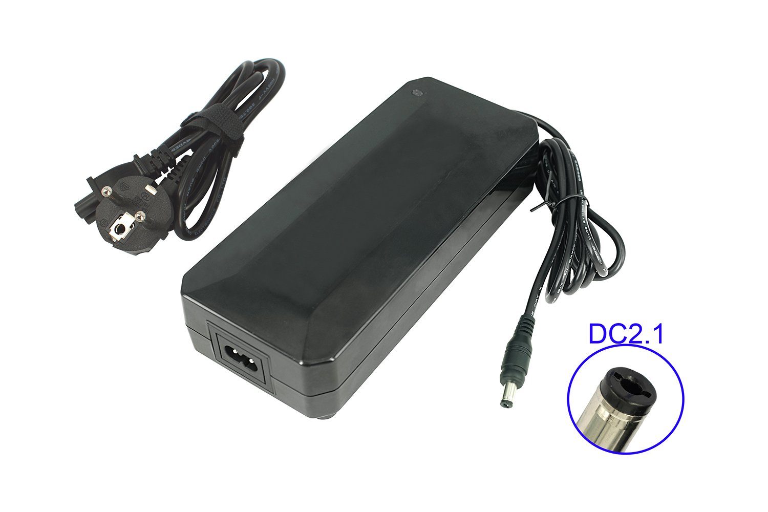 PowerSmart CPF160L1303E.001 Batterie-Ladegerät (48V 3A AC Adapter für Elektrofahrräder, Ausgang: 54,6 V)