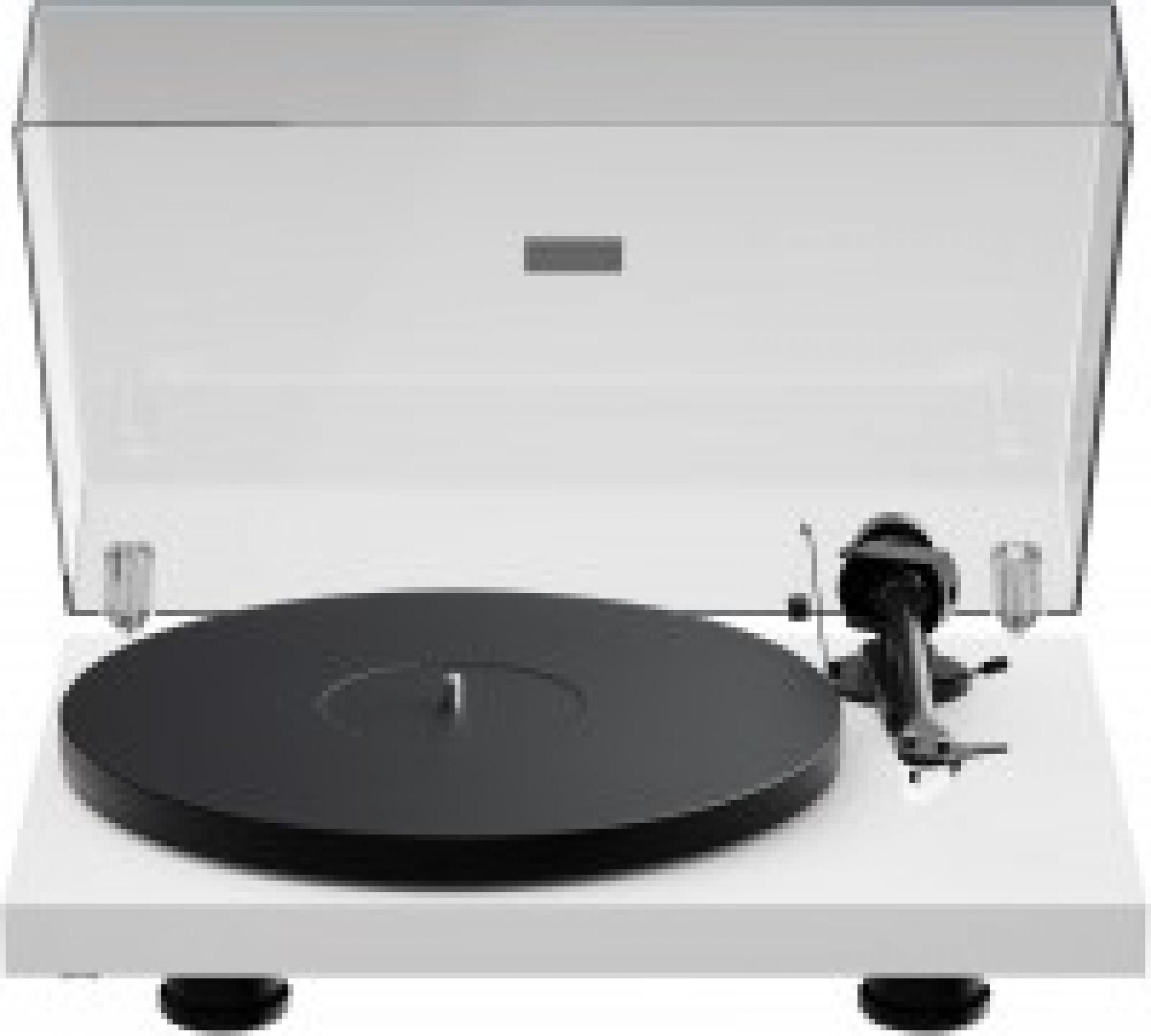 Pro-Ject Debut Evo 2 seidenmatt weiss Plattenspieler (Riemenantrieb mit elektronischer Drehzahlregelung, keine, Carbon-Alu-Tonarm 8,6?, Alu-Teller mit TPE-Dämpfung)