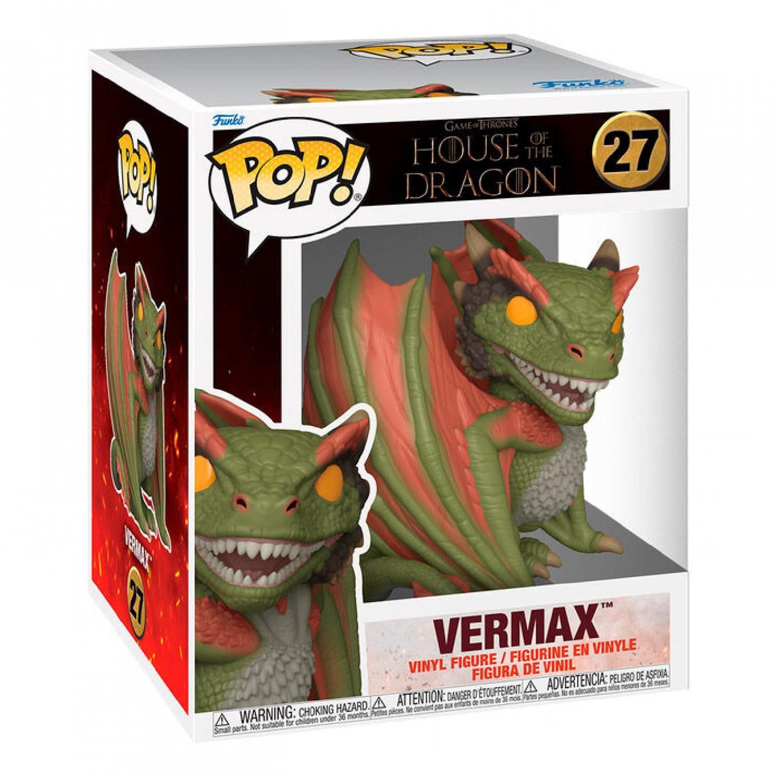 Funko Sammelfigur House of the Dragon Vermax 13cm #27