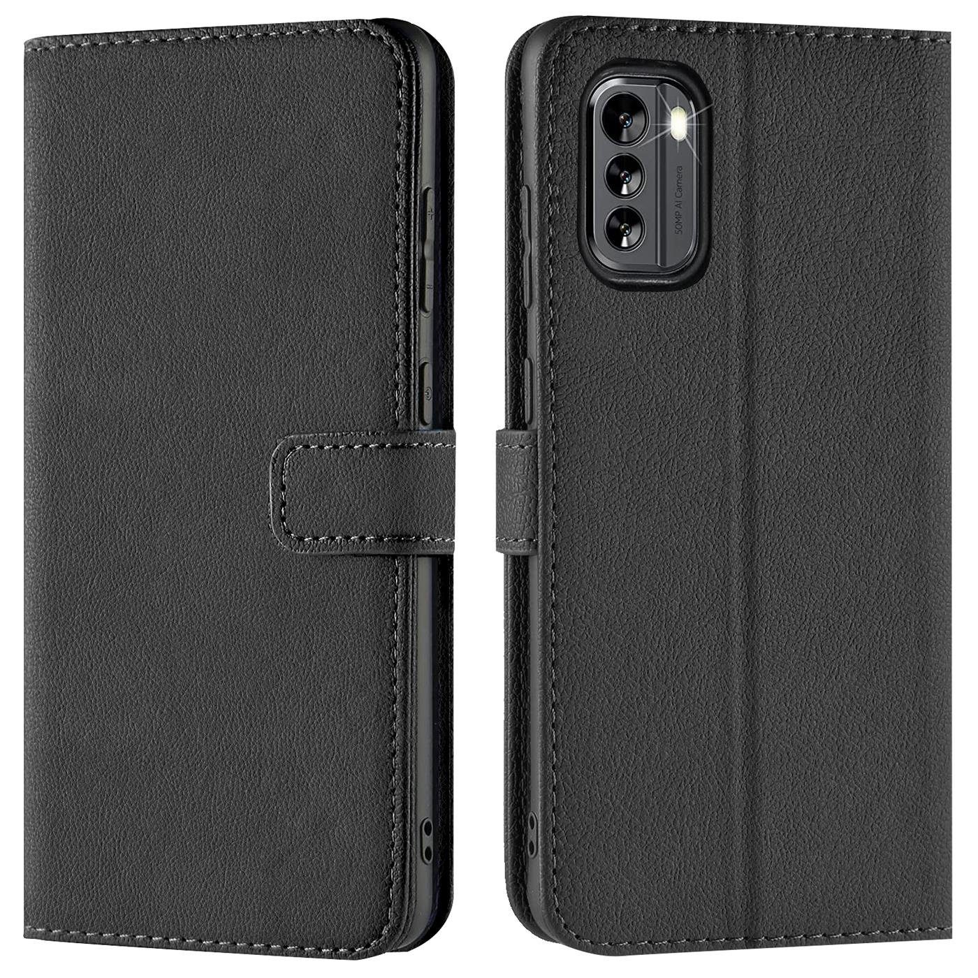 CoolGadget Handyhülle Wallet Klapp Tasche Book Case für Nokia G60 5G 6,58 Zoll, Hülle Klapphülle Flip Cover Etui Schutzhülle