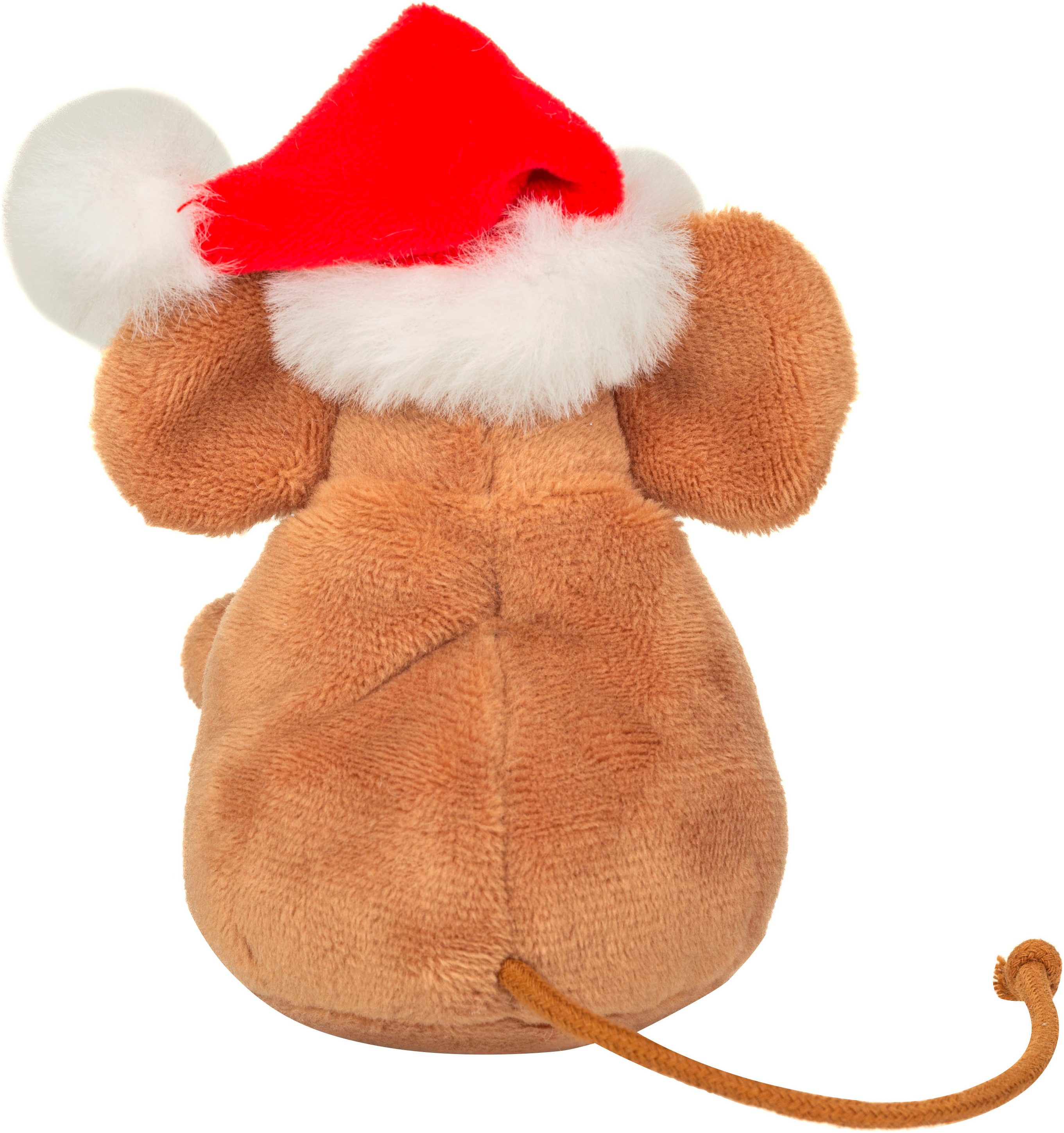 Teddy Hermann® Kuscheltier Weihnachtsmaus mit Kranz, günstig online kaufen