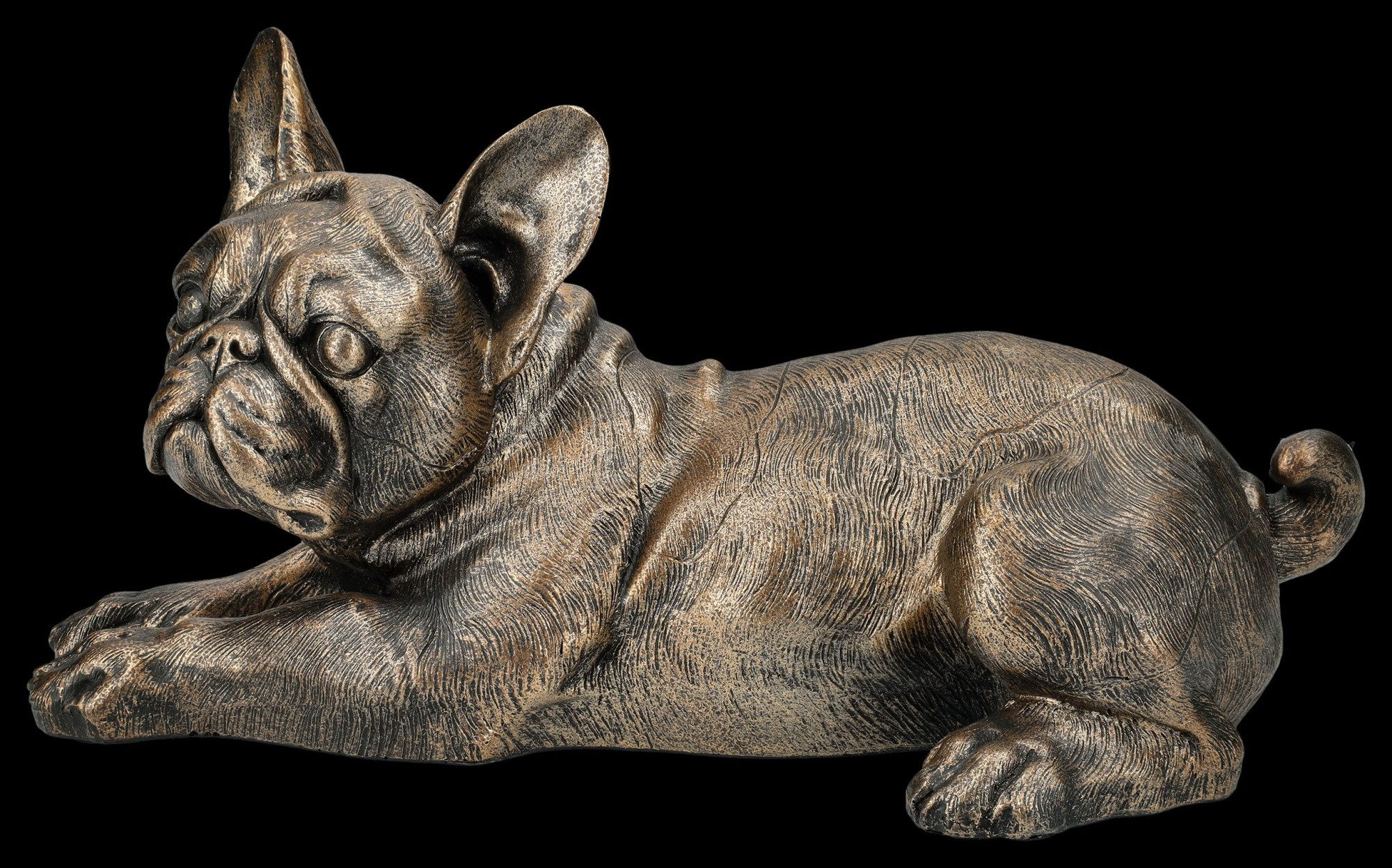 Figuren Shop GmbH Tierfigur Bulldoggen Figur günstig online kaufen