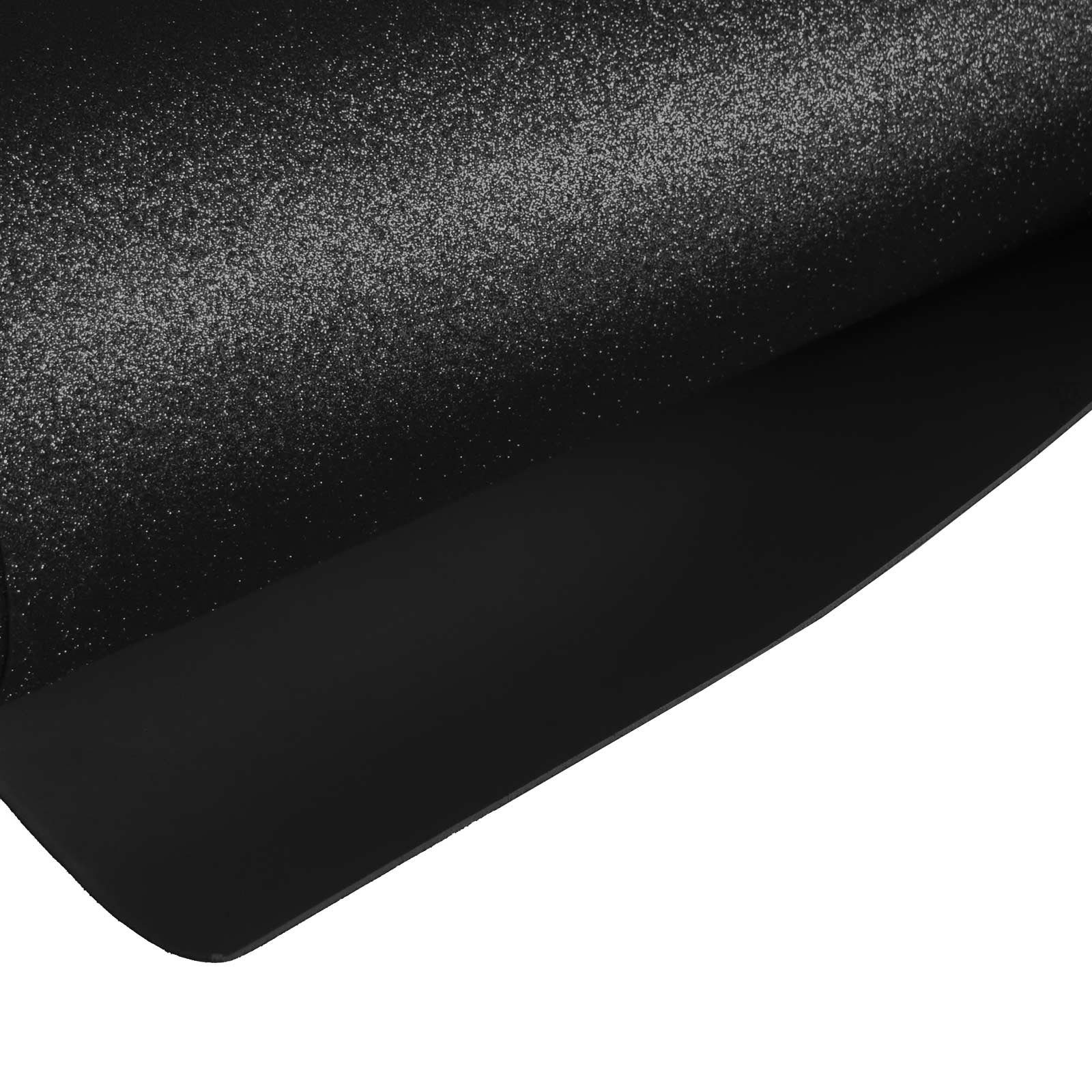 maDDma Moosgummi 50cm Glitzer-Moosgummi EVA 90cm breit, schwarz