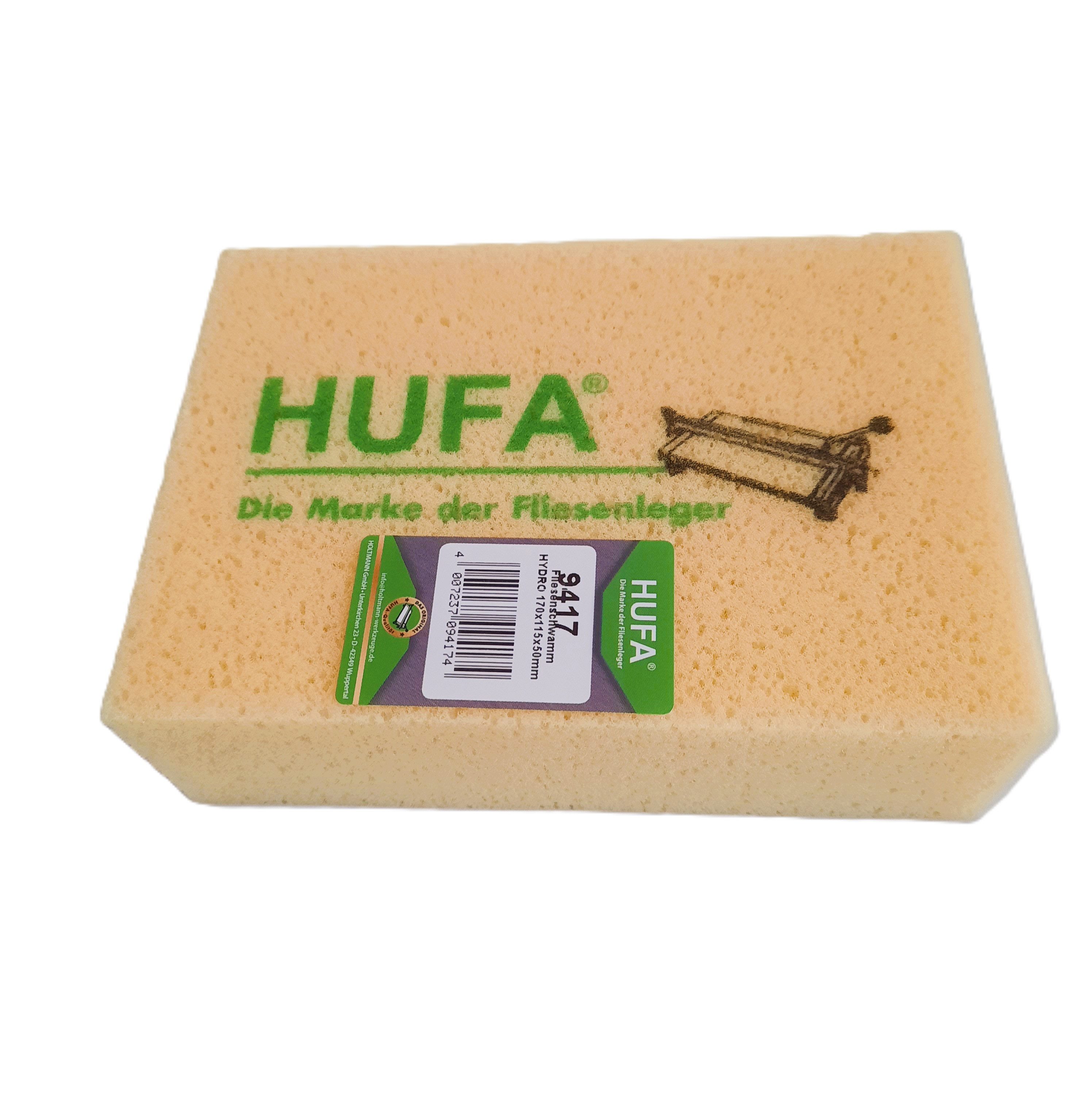 Hufa Reinigungsschwamm Hufa Fliesenleger Fliesenschwamm Hydro 170 x 115 x 50mm, 50mm hoch