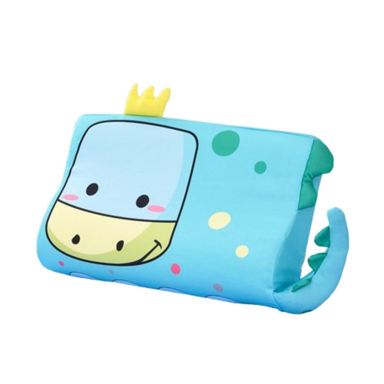 LuxusKollektion Kinderdaunenkissen Kinderkissen ergonomisch atmungsaktiv Dinosaurier 60*40 cm