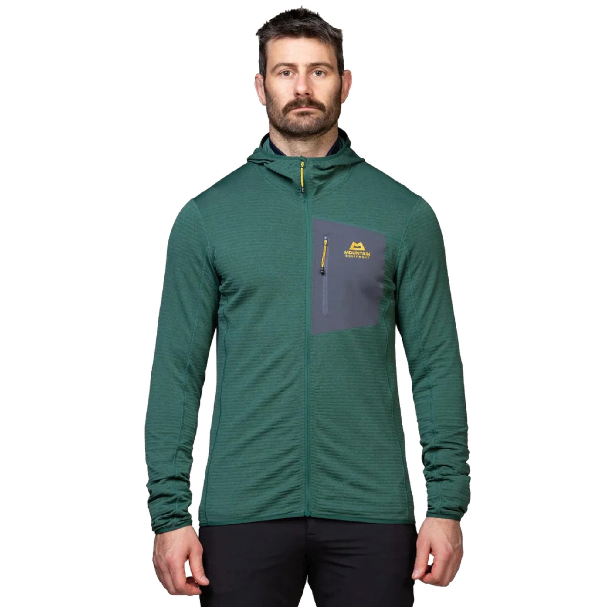 Mountain Equipment Fleecejacke Lumiko Hooded Men's Jacket - Herren Fleecejacke - Fern/Ombre