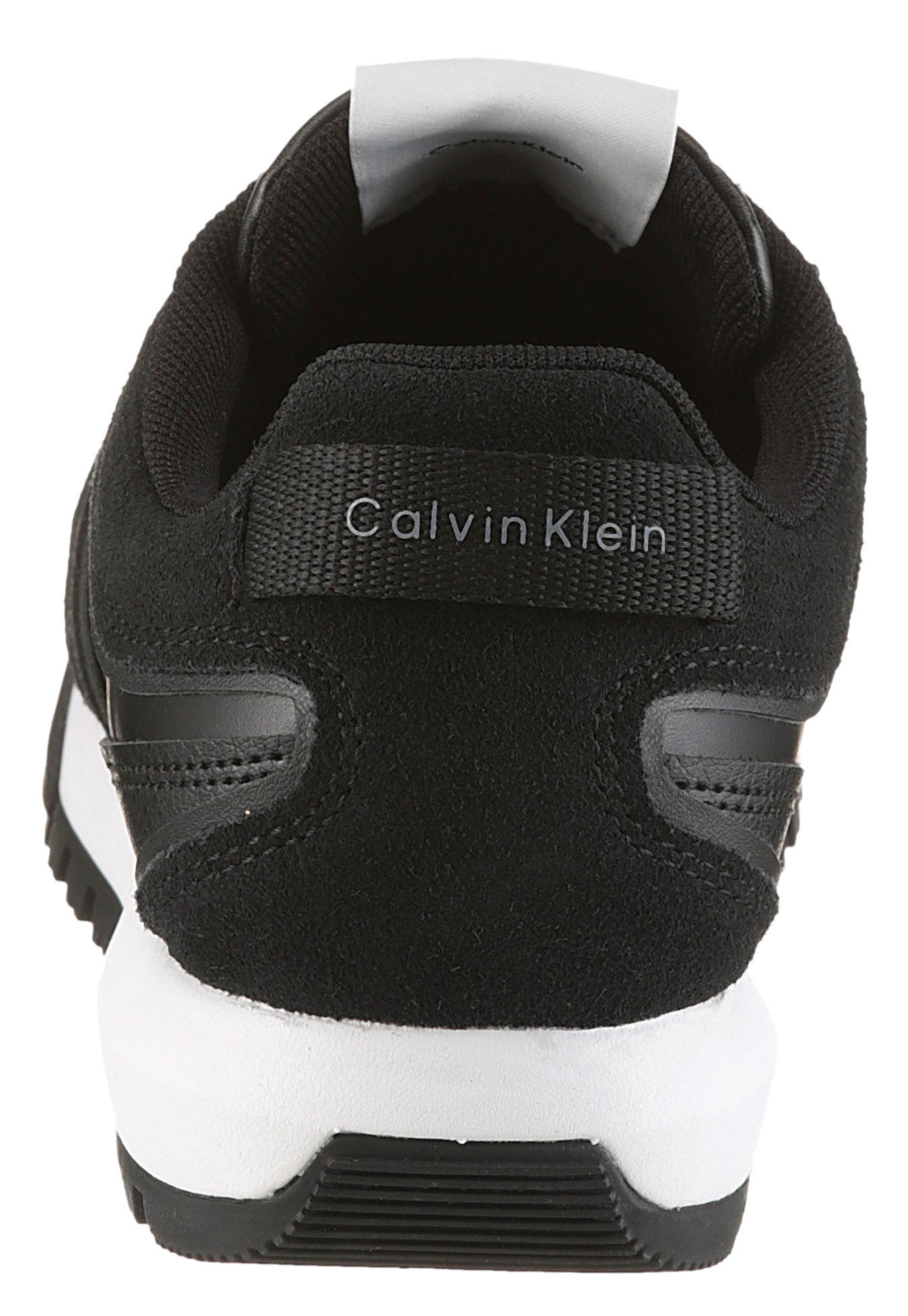 Calvin Klein Jeans TOOTHY RUNNER LACEUP MIX Keilsneaker Schnürschuh, Halbschuh, Freizeitschuh mit Profilsohle